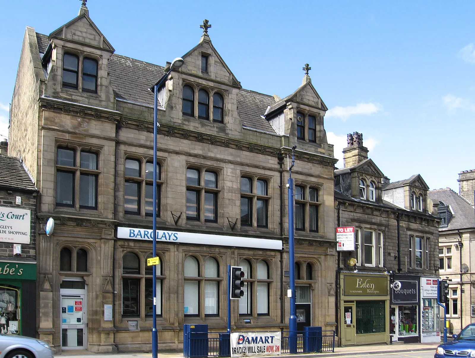 Photo showing: Bingley - Barclays Bank