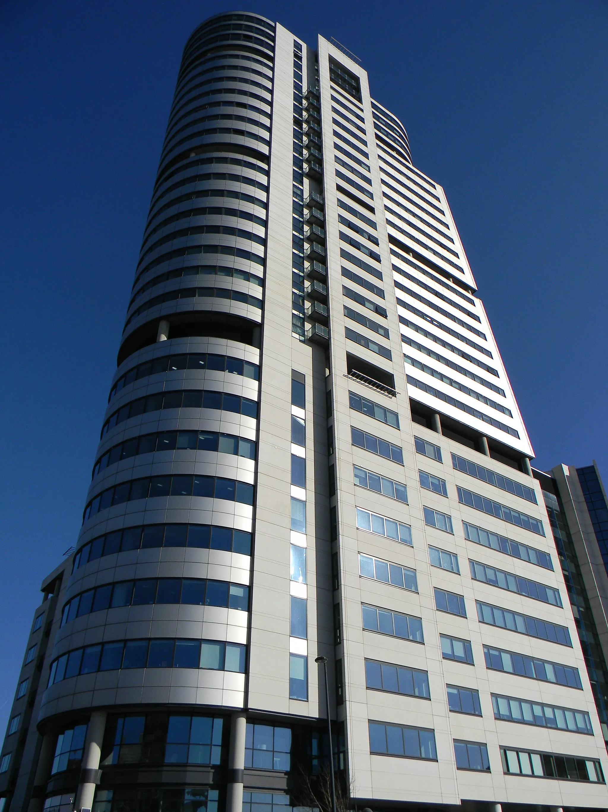 Photo showing: Bridgewater place, Leeds, West Yorkshire, England. 
Leeds and Yorkshire's tallest building.