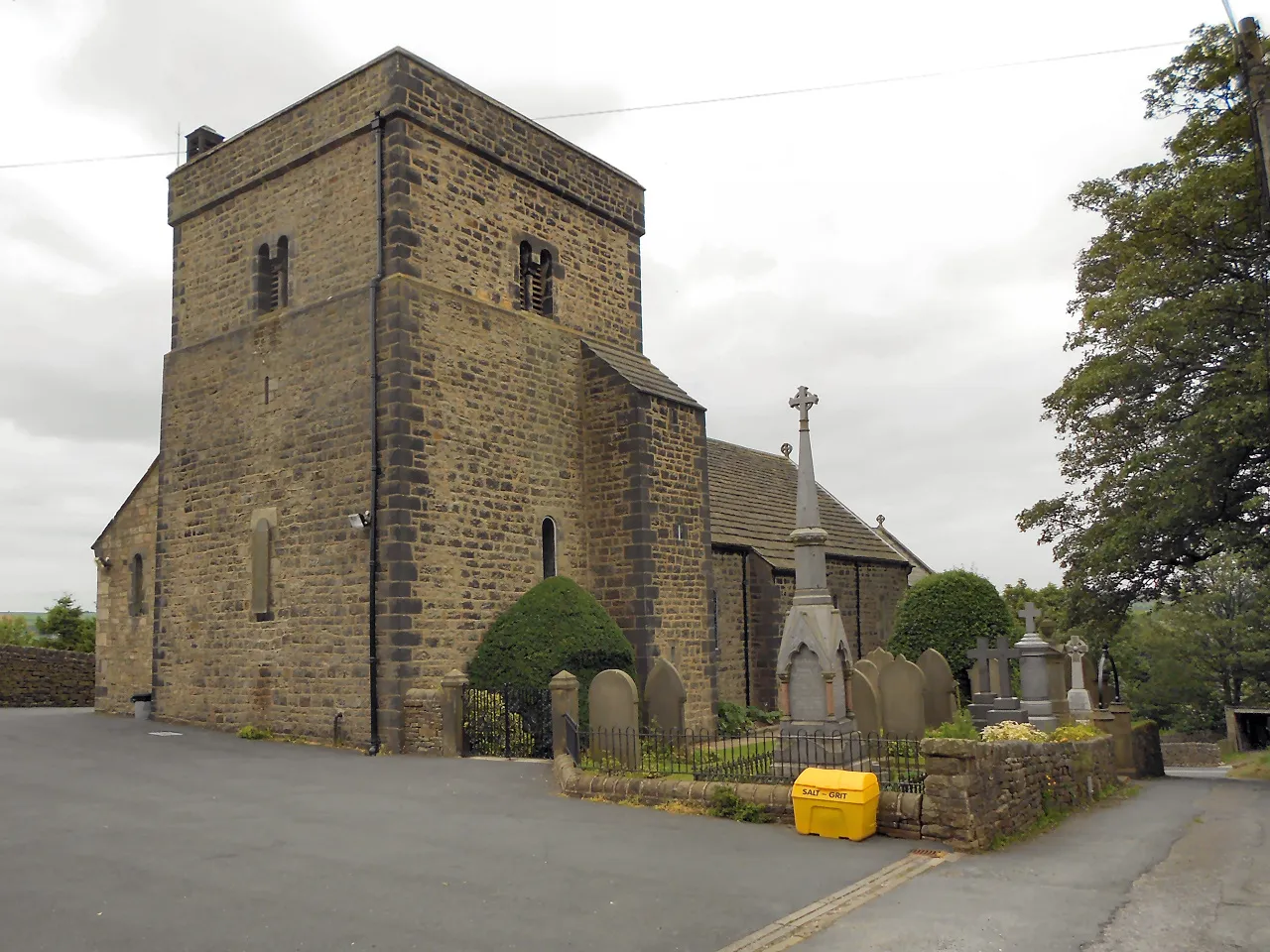 Photo showing: Photograph of St Mary's Church, Oxenhope