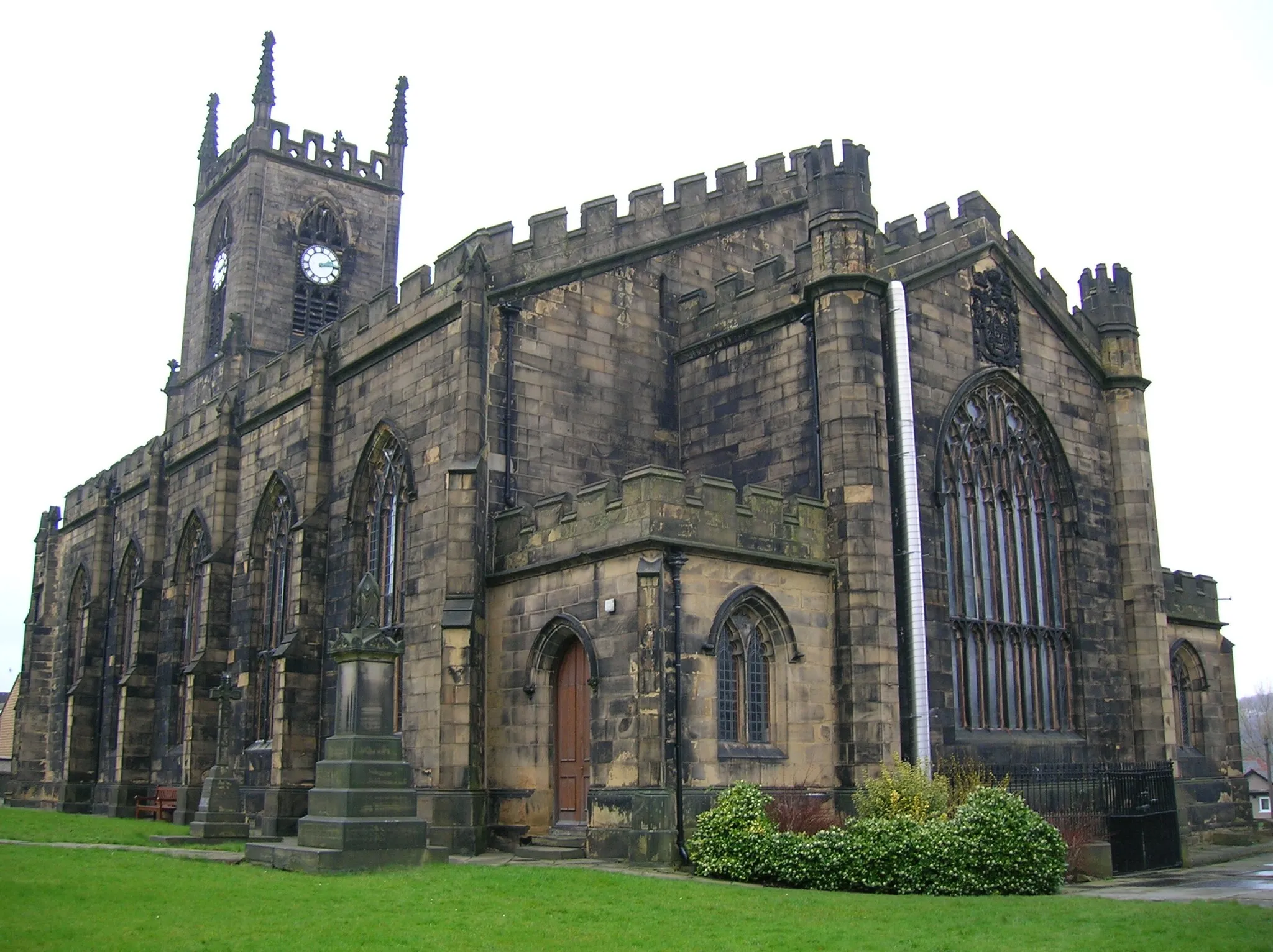 Photo showing: Source:https://www.flickr.com/photos/76099968@N00/430646127/
Description:St Pauls, Shipley, West Yorkshire

Image credited to:Helena.40proof's