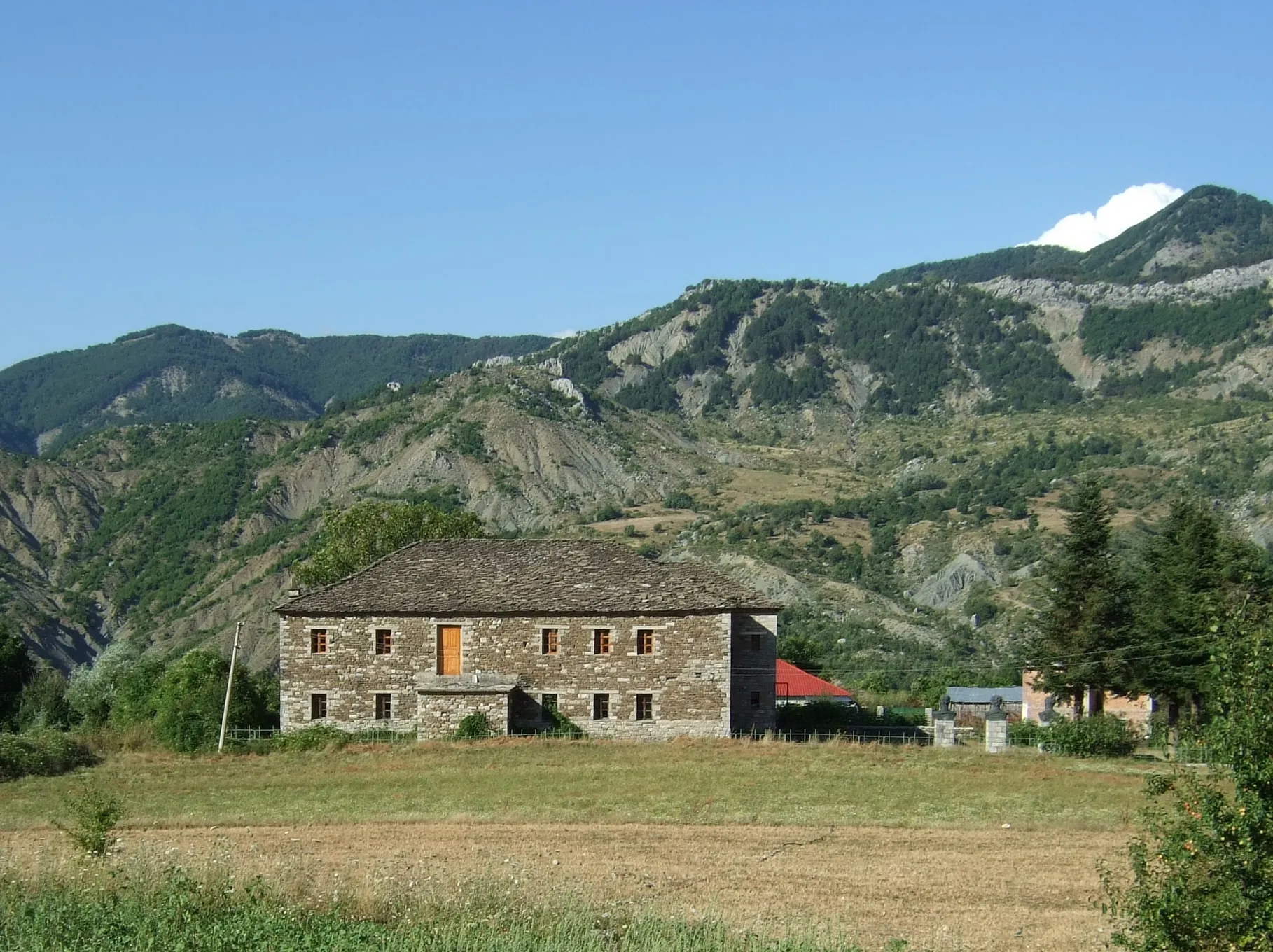 Photo showing: Museum at village Frashër, Albania