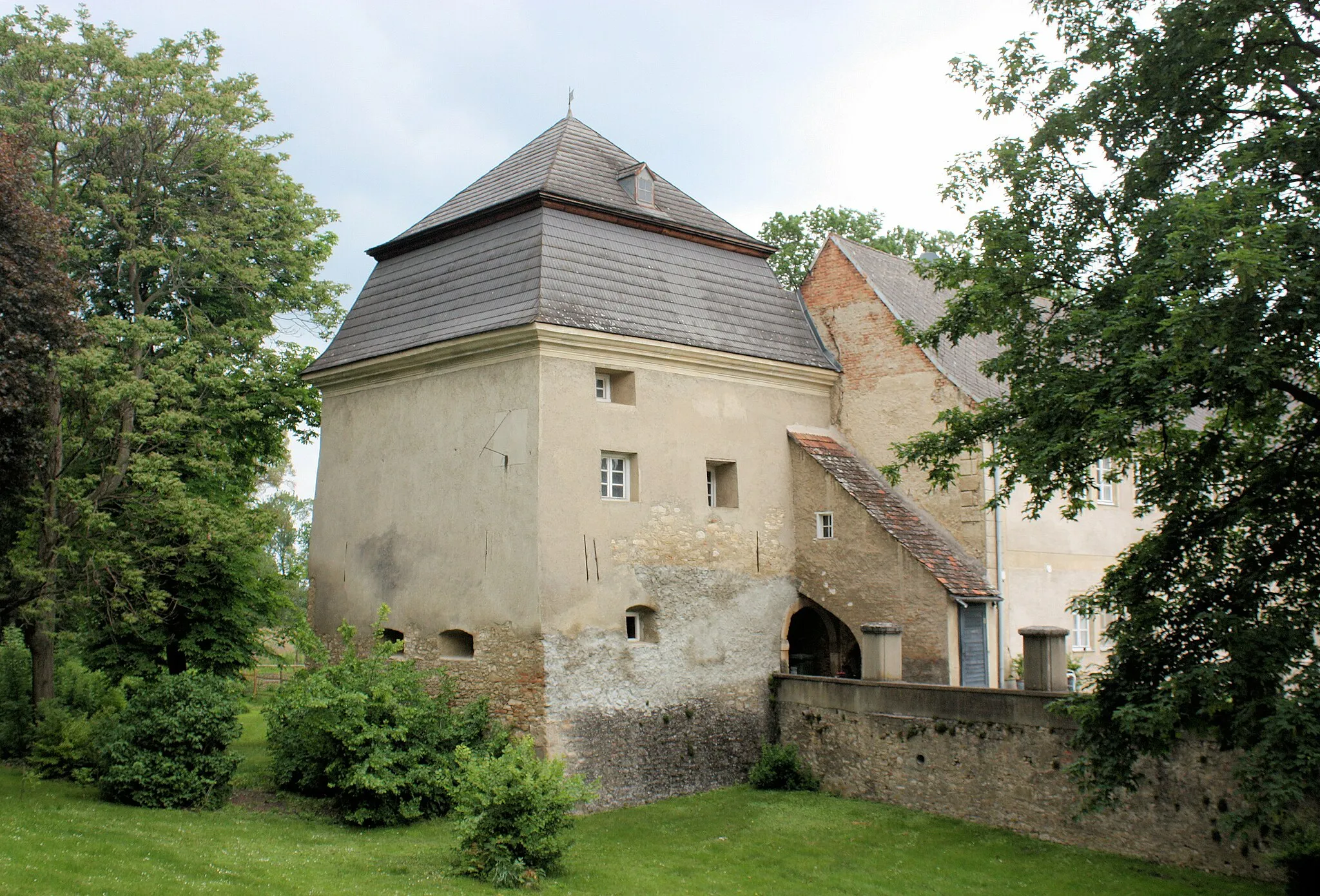 Photo showing: Rohrau, the castle