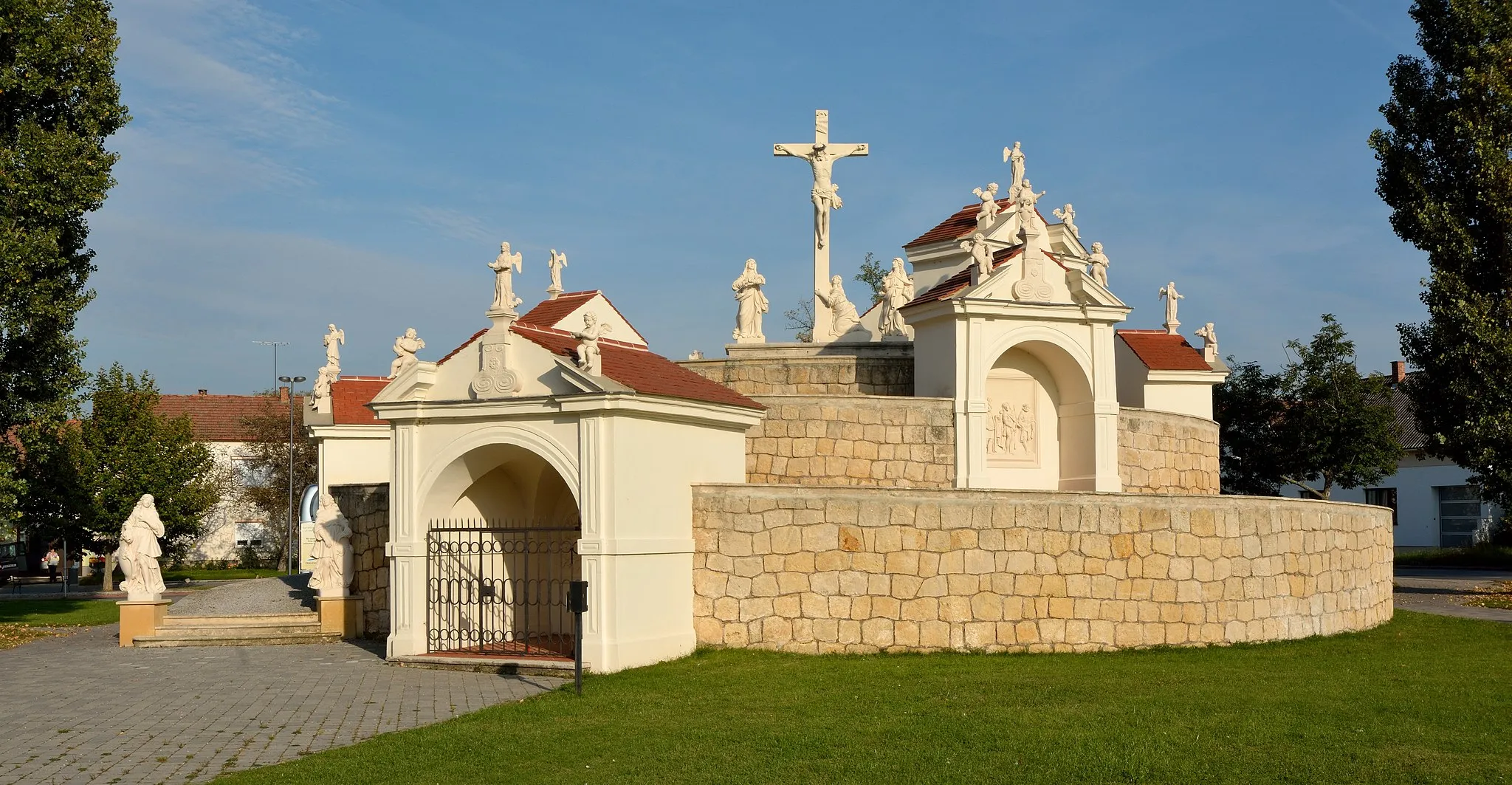 Photo showing: Calvary Frauenkirchen (1685), Burgenland, Austria