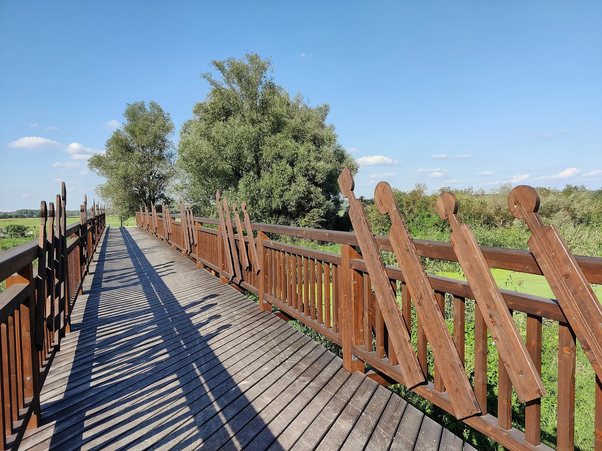 Photo showing: Brücke von Andau