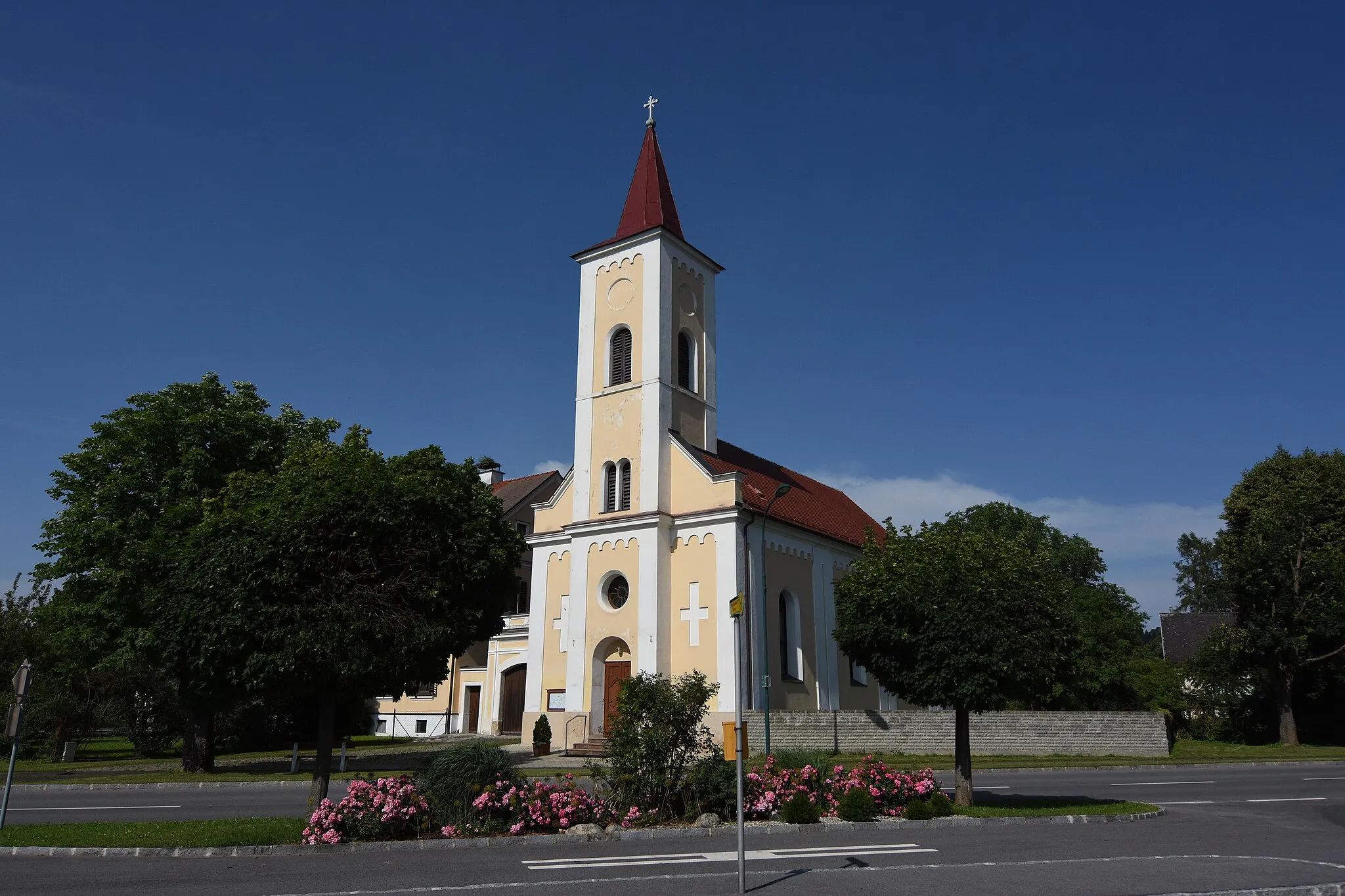 Photo showing: Katholische Pfarrkirche Deutsch Kaltenbrunn