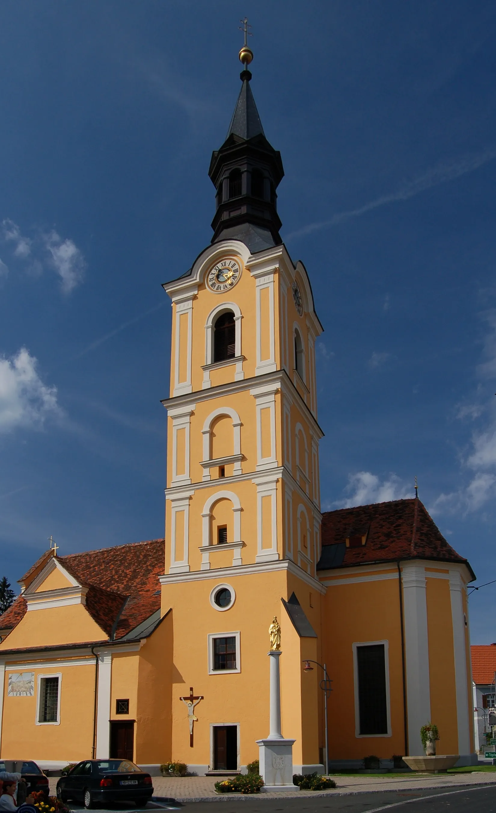 Photo showing: Parish church St. Michael in Grafendorf bei Hartberg, Styria, Austria