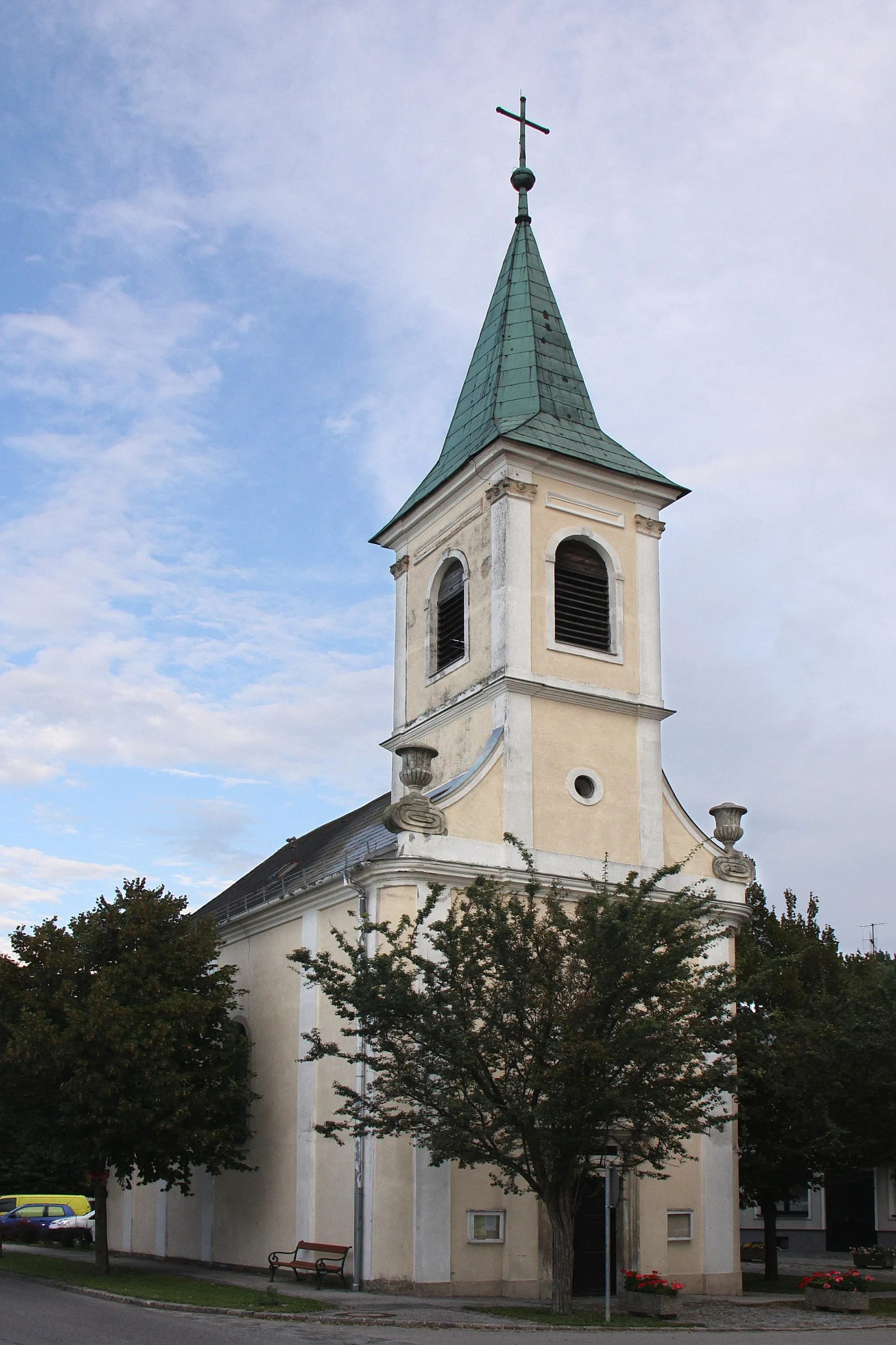 Photo showing: Chapel of ease „Zur Kreuzerhöhung“ - Zemendorf-Stöttera, Stöttera