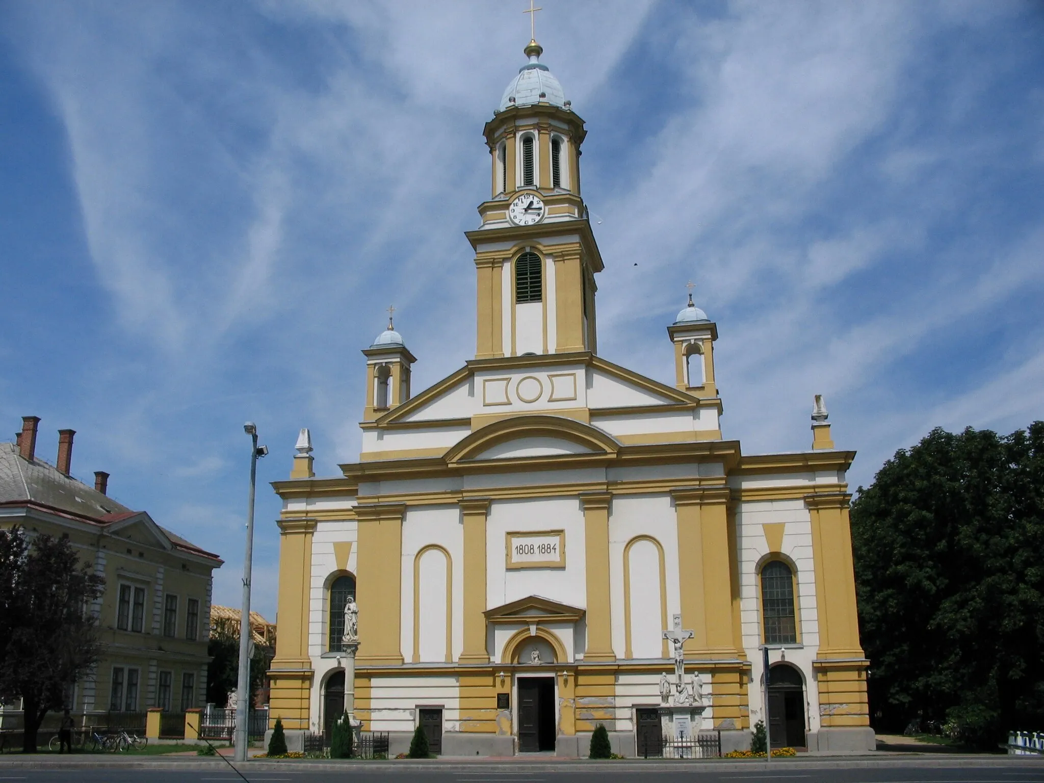 Photo showing: Szent Anna rk. templom Kapuváron
