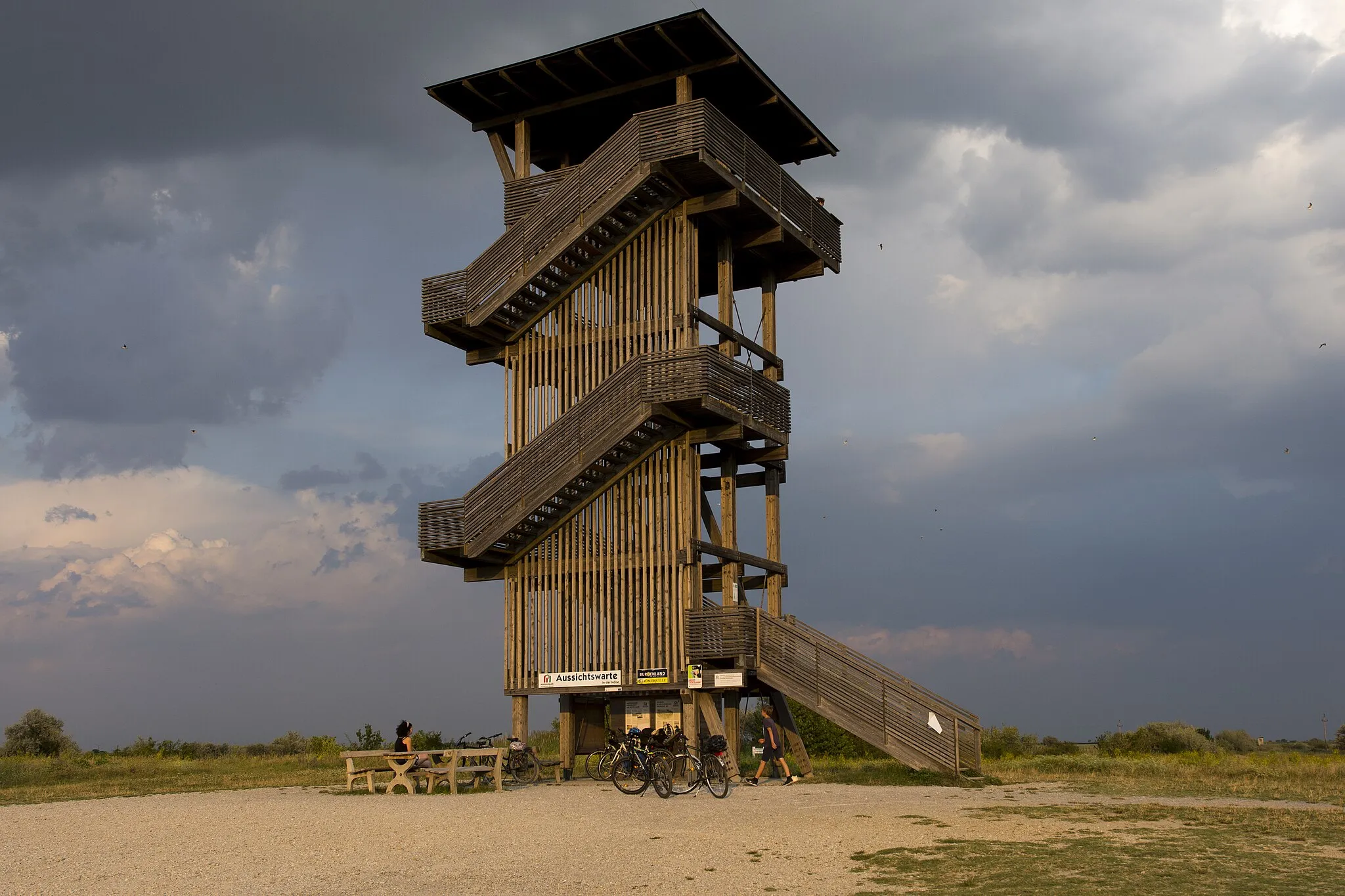 Photo showing: "Aussichtswarte in der Hölle" im gleichnamigen Ortsteil von Illmitz