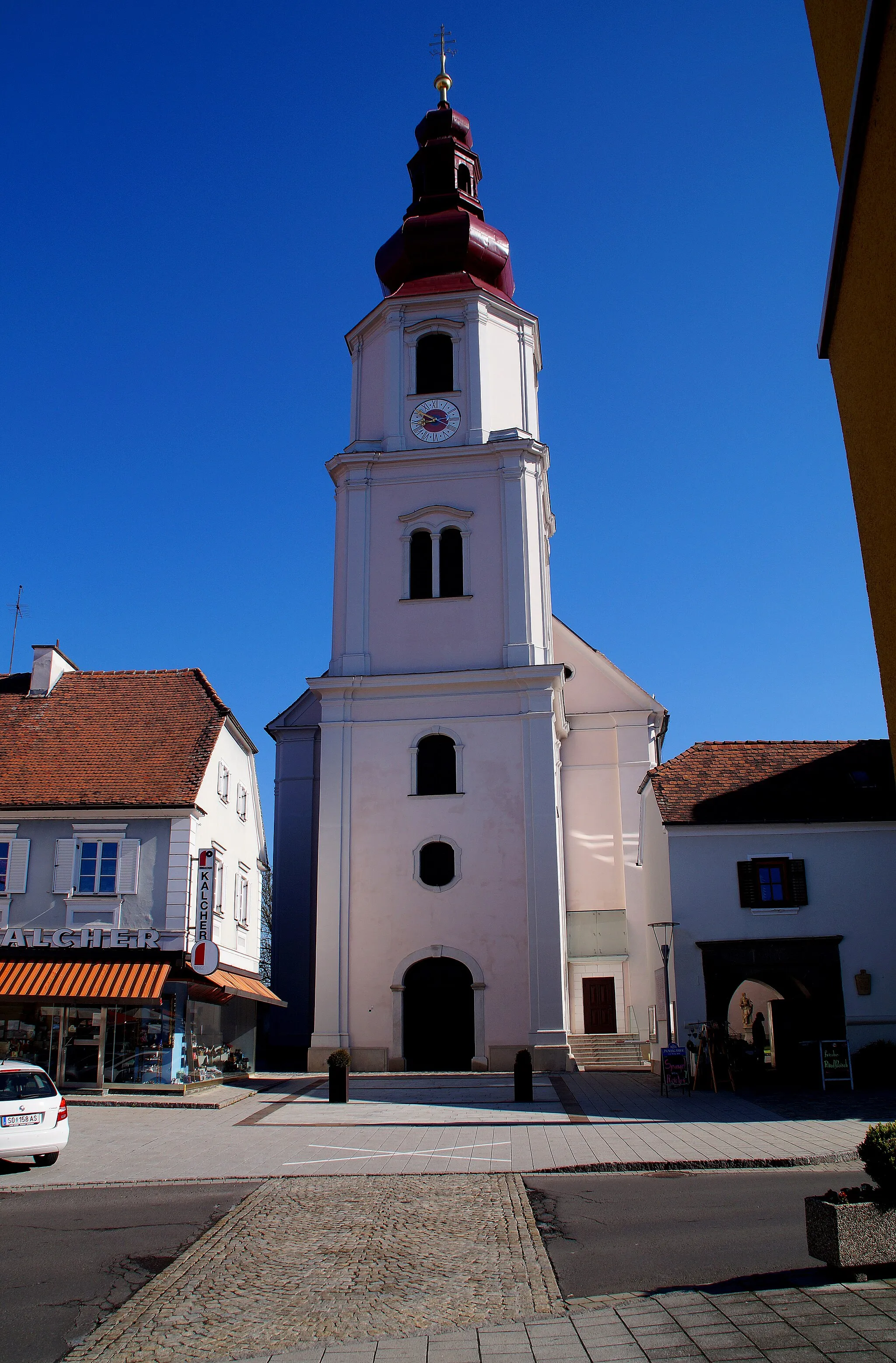 Photo showing: Kath. Pfarrkirche hl. Joseph in Fehring. Steiermark, Österreich