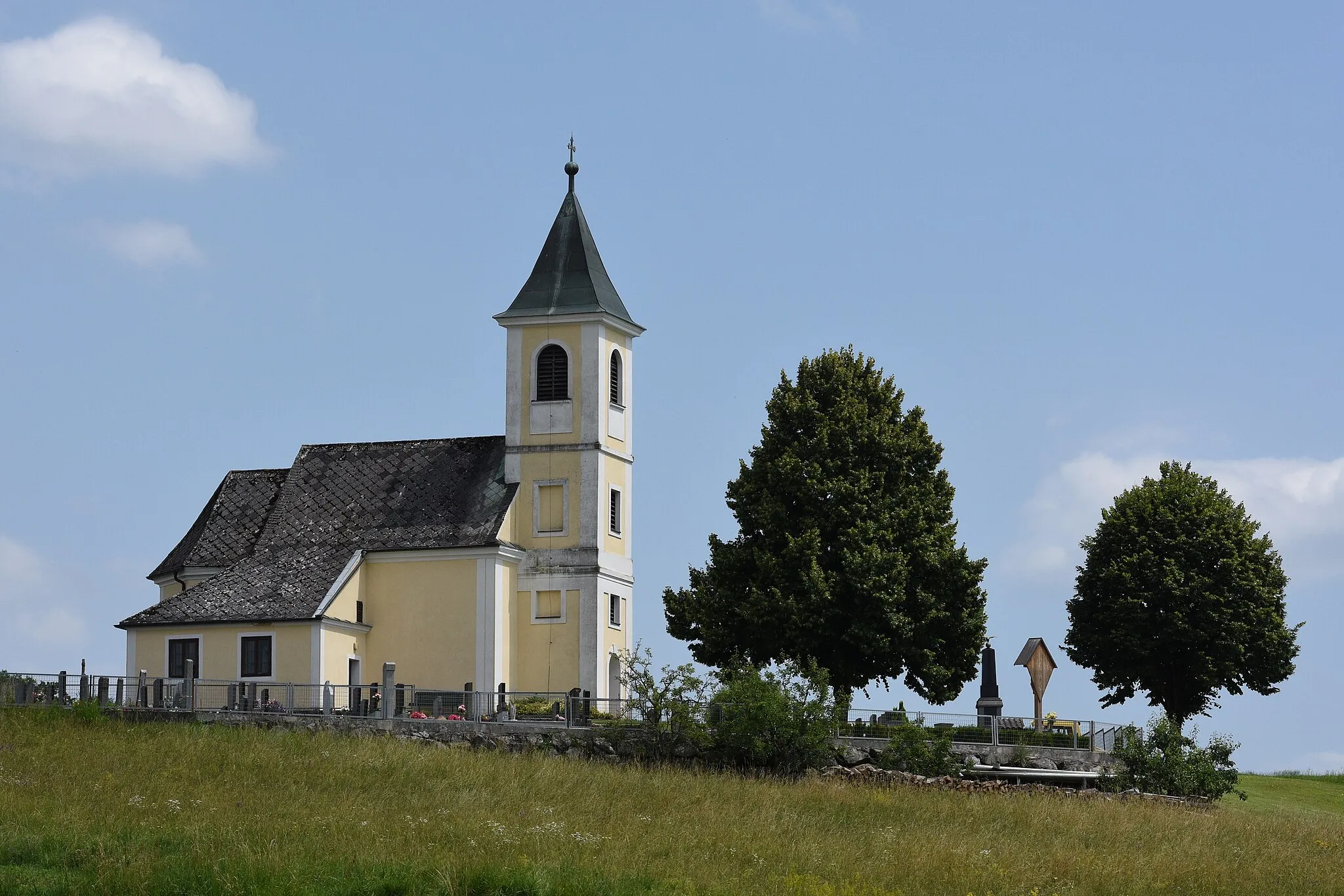 Photo showing: Church Kath. Filialkirche hl. Sebastian, Punitz