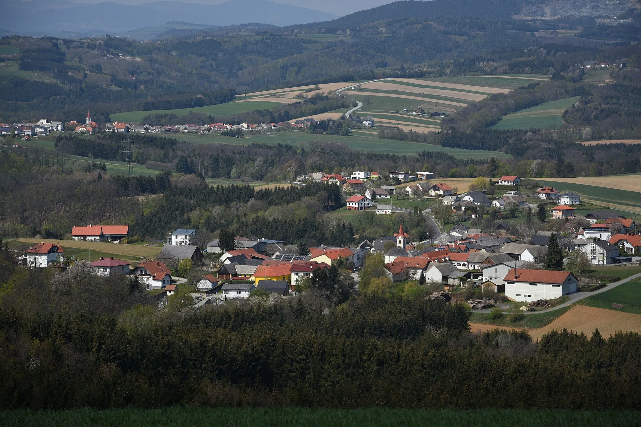 Photo showing: Holzschlag (Gemeinde Unterkohlstätten)