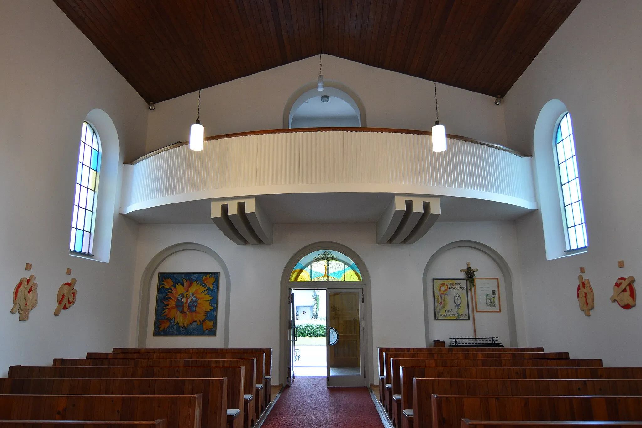 Photo showing: Filialkirche Sulz im Burgenland - Interior