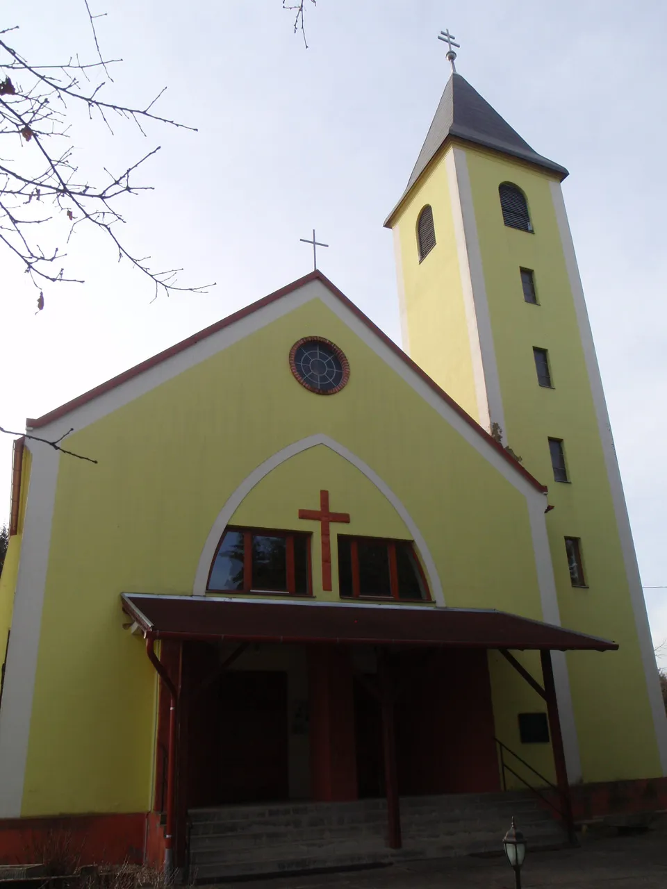 Photo showing: Magyarlak Szent Kereszt felmagasztalása R.k. templom