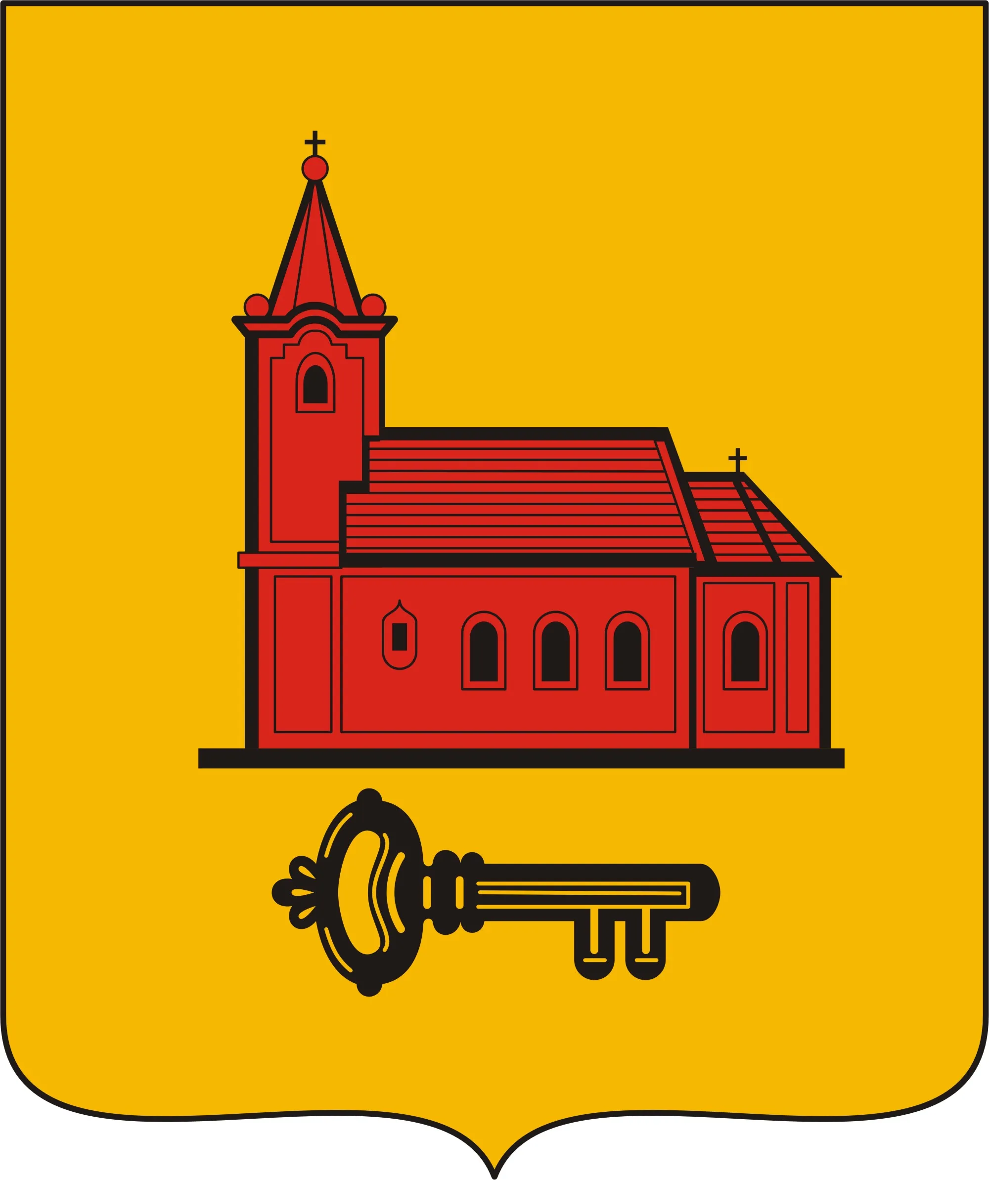 Photo showing: Coat of arms of Szentpéterfa, Hungary
