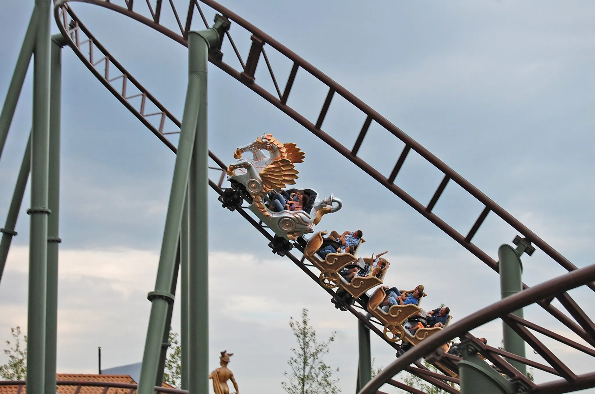 Photo showing: Achterbahn im Märchenpark speziell für jüngere Fahrgäste