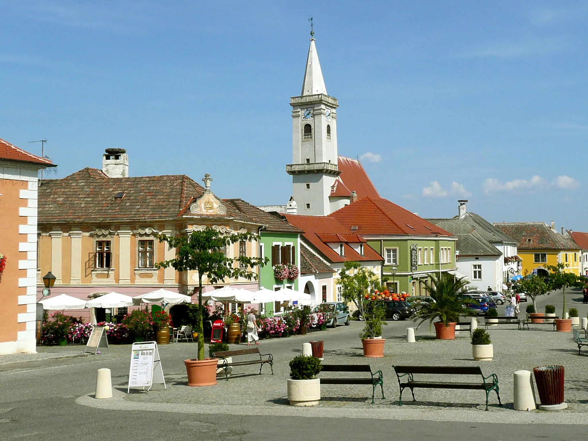 Photo showing: The main place of Rust, Burgenland