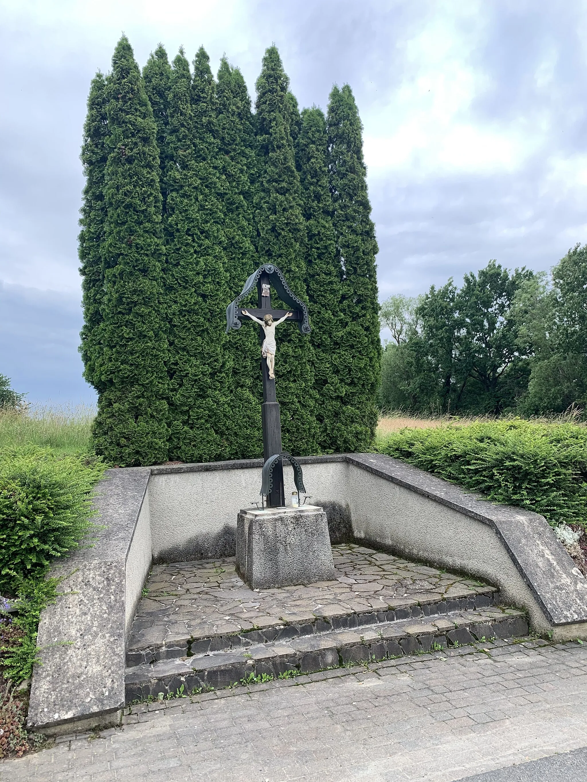 Photo showing: A cross in Rotenturm