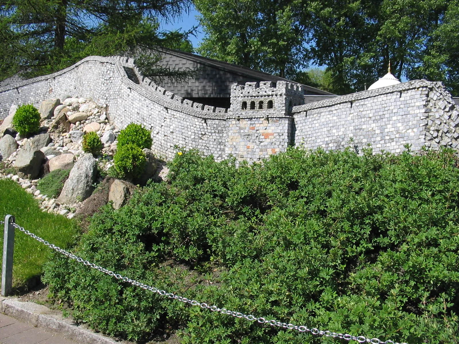 Photo showing: Chinese wall at Minimundus Klagenfurt