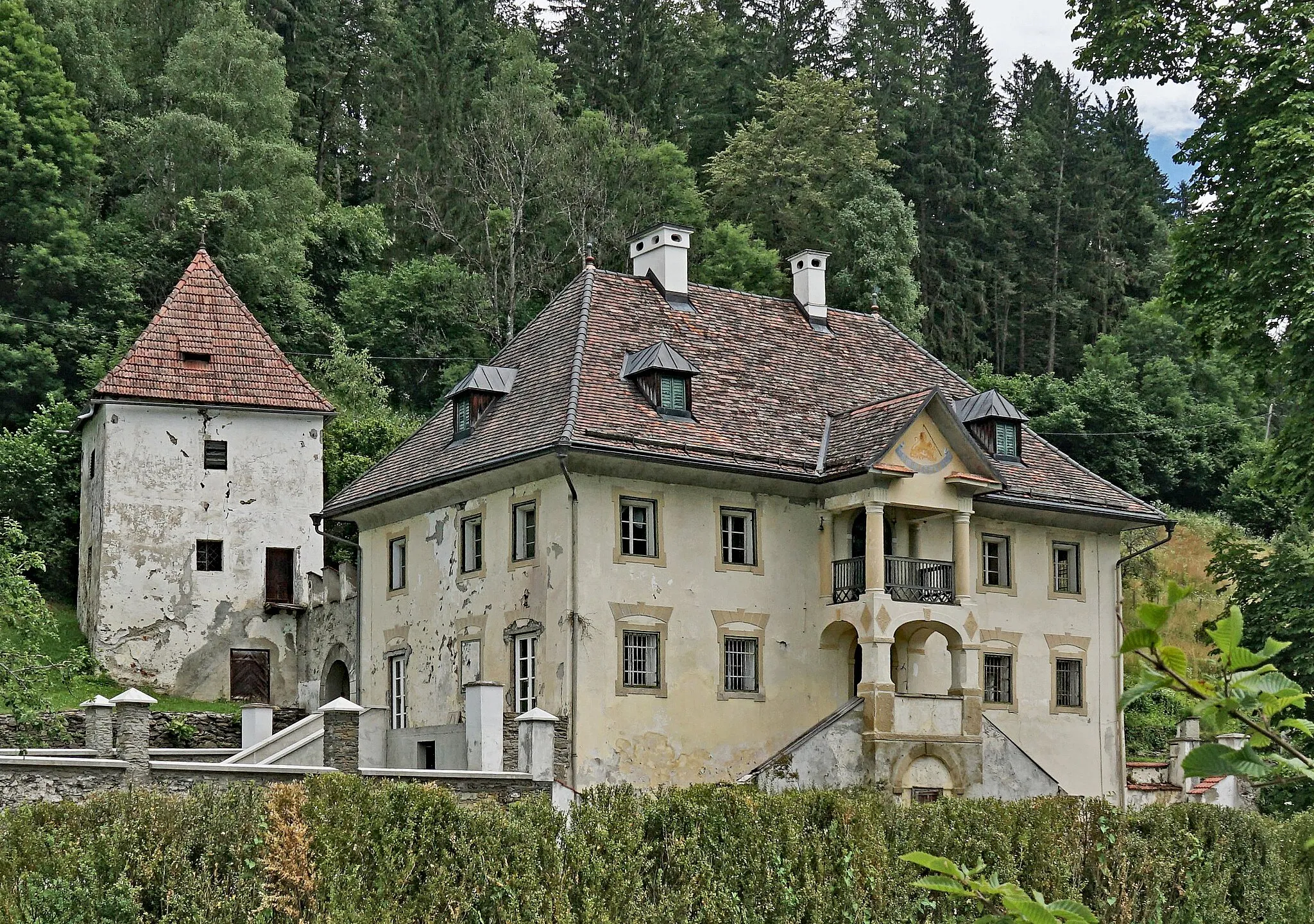 Photo showing: Schloss Lang (Feldkirchen in Kärnten)