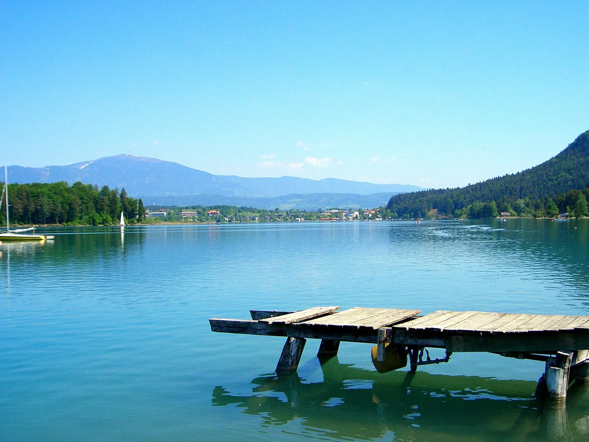 Photo showing: Faaker See in Austria