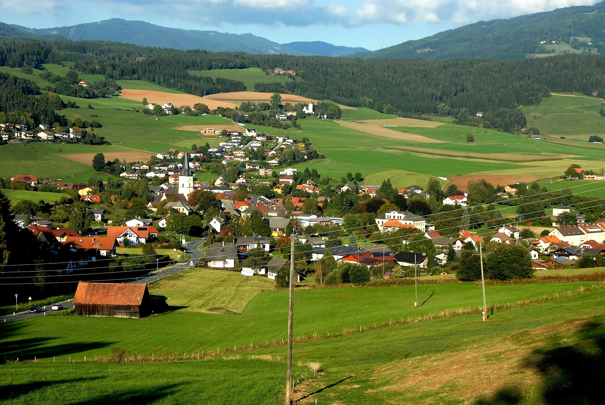 Photo showing: Guttaring, district Saint Veit on the Glan, Carinthia, Austria