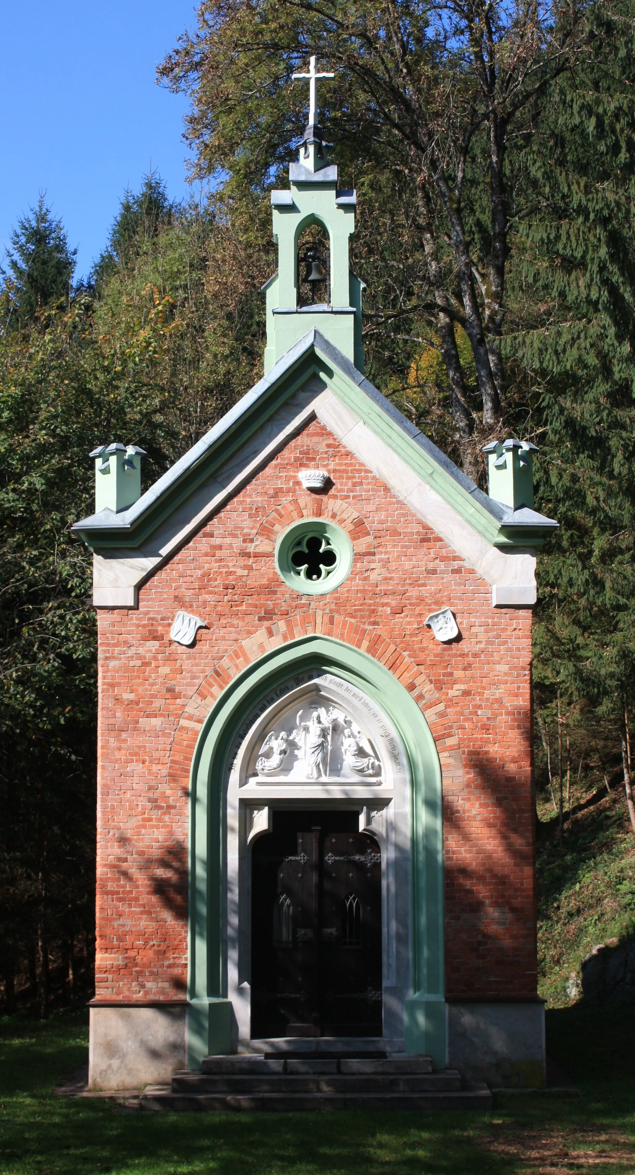 Photo showing: Grave-chapell in Lippitzbach in the community of Ruden