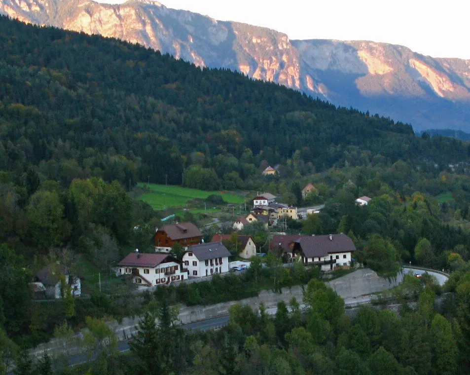 Photo showing: Coccau di Sotto in the community Tarvisio in Friuli-Venezia Giulia / Italy / EU. It's the latest italian village before the border to Austria.