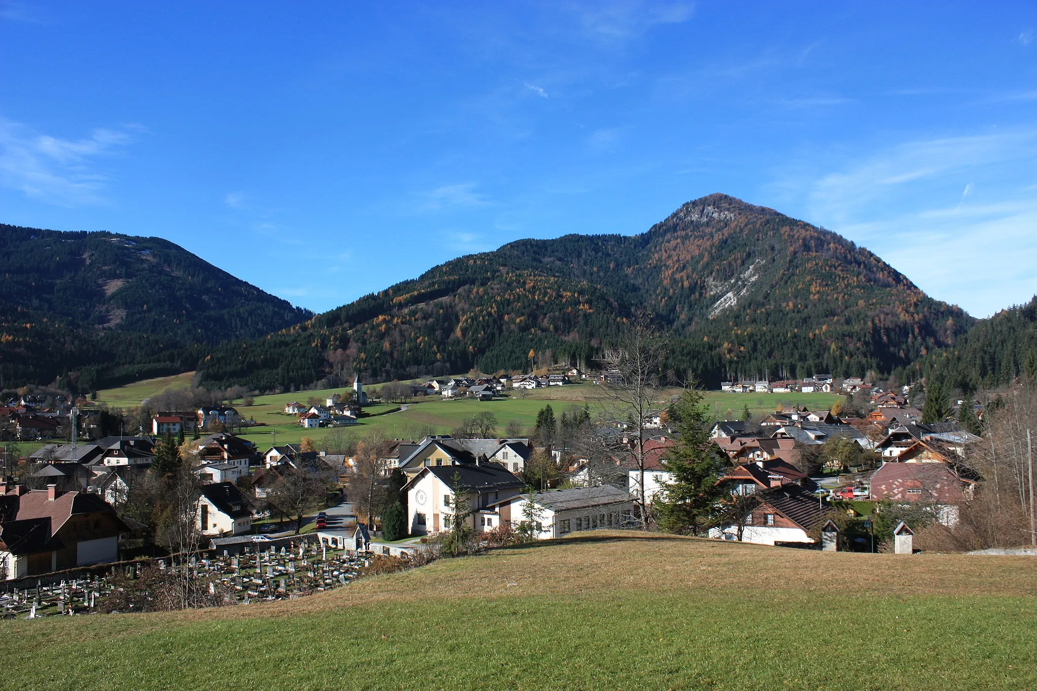 Photo showing: The village Weißbriach in the Gitschtal