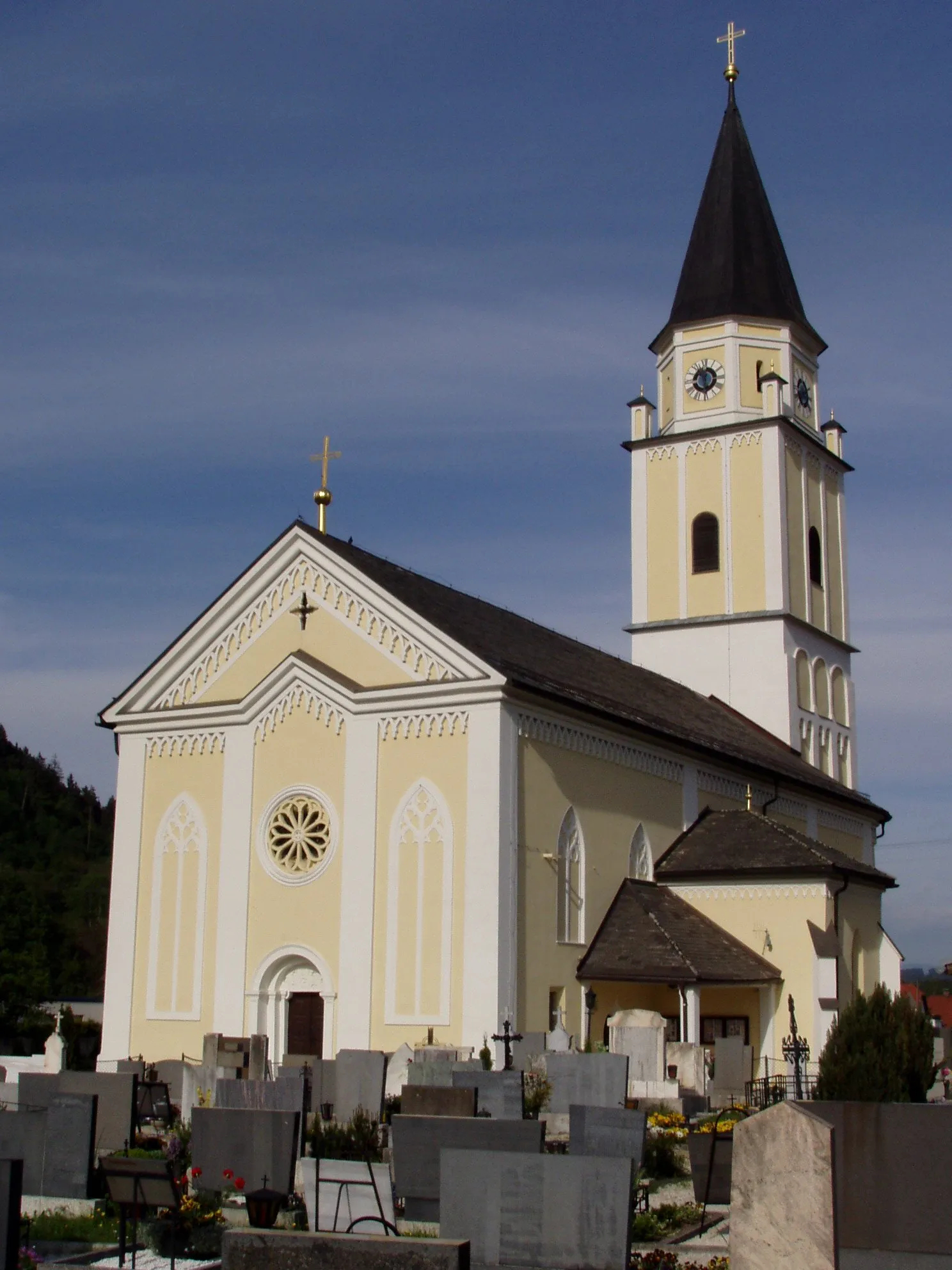 Photo showing: Pfarrkirche St.Ruprecht in Völkermarkt Kärnten/Church St.Ruprecht, Völkermarkt, Carinthia

This media shows the protected monument with the number 63657 in Austria. (Commons, de, Wikidata)