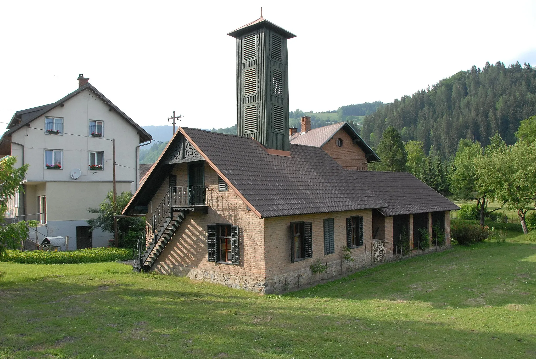 Photo showing: Iron manufacturing facility (historic) in the community Himmelberg, district Feldkirchen, Carinthia, Austria