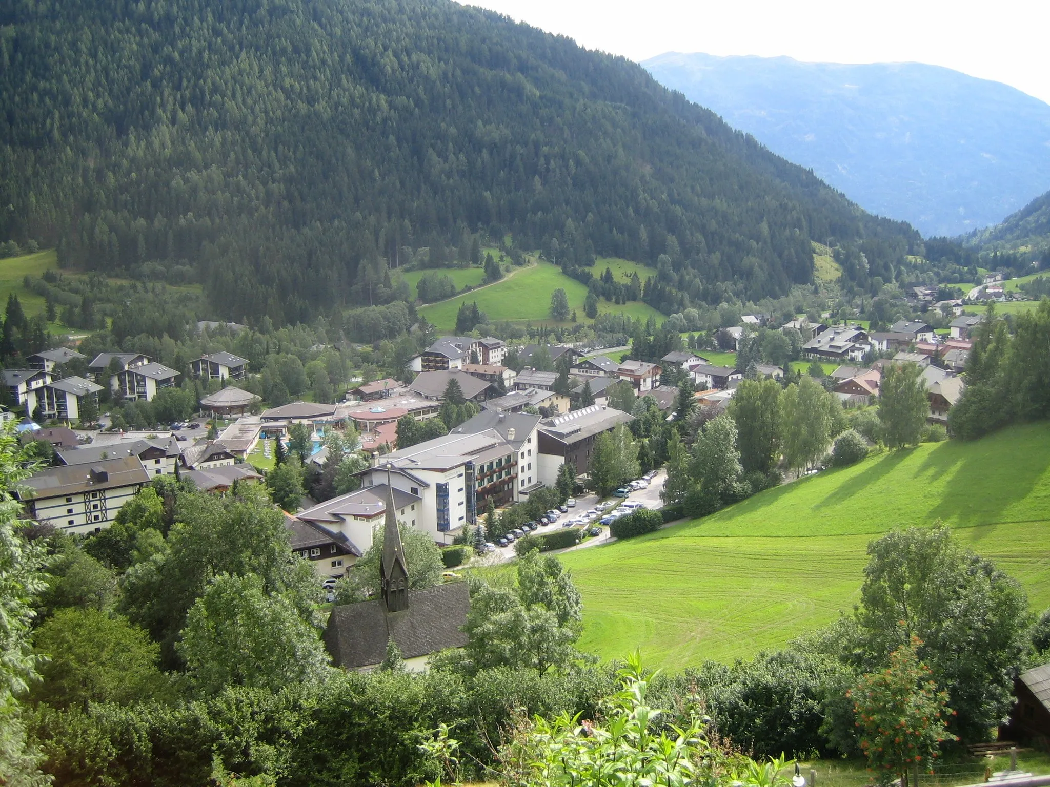 Photo showing: View on Bad Kleinkirchheim, Carinthia, Austria