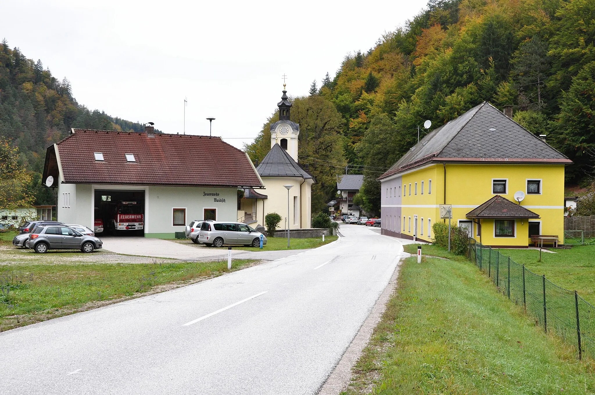 Photo showing: Locality Waidisch, municipality Ferlach, district Klagenfurt Land, Carinthia / Austria / EU
