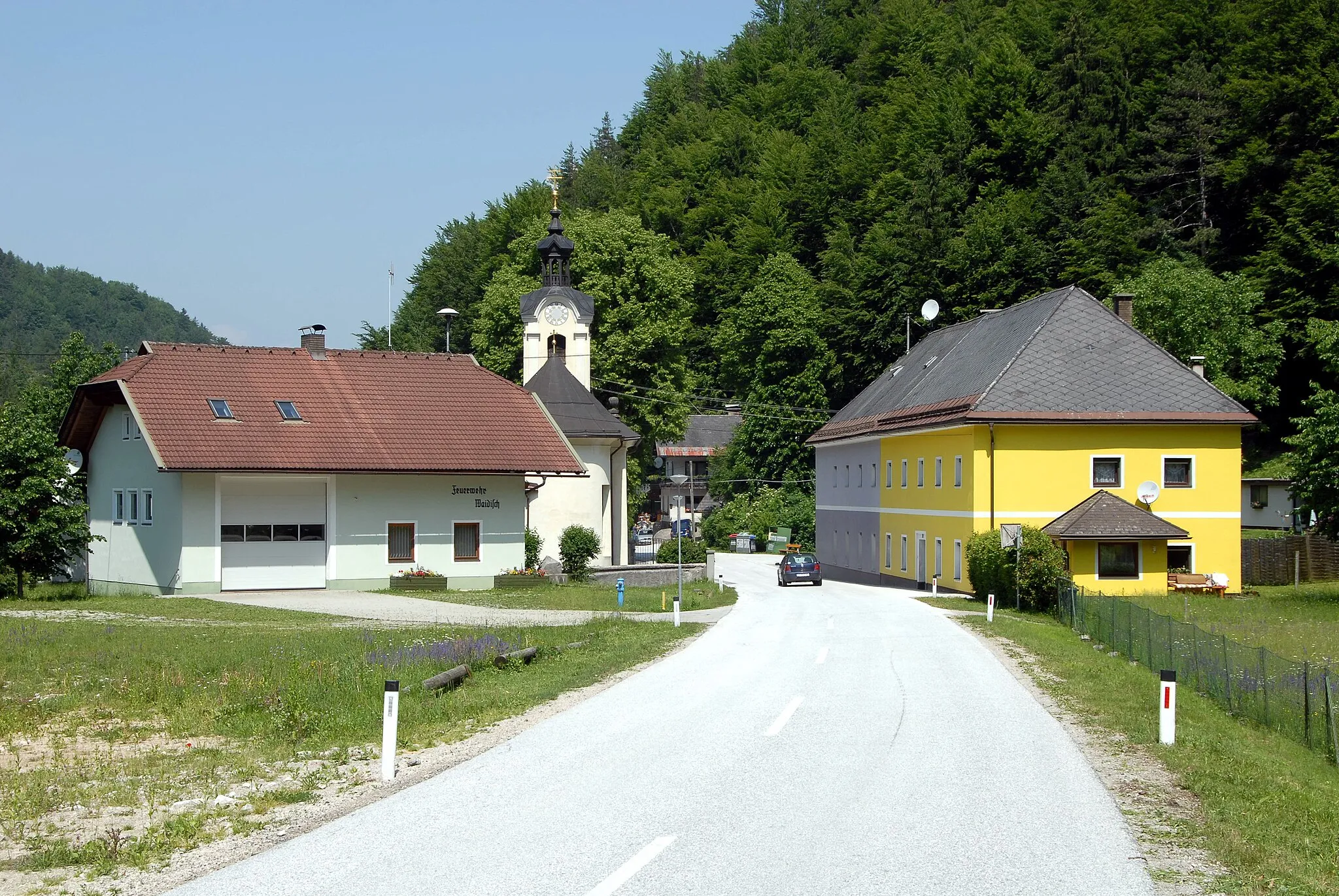 Photo showing: Locality Waidisch, municipality Ferlach, district Klagenfurt Land, Carinthia / Austria / EU