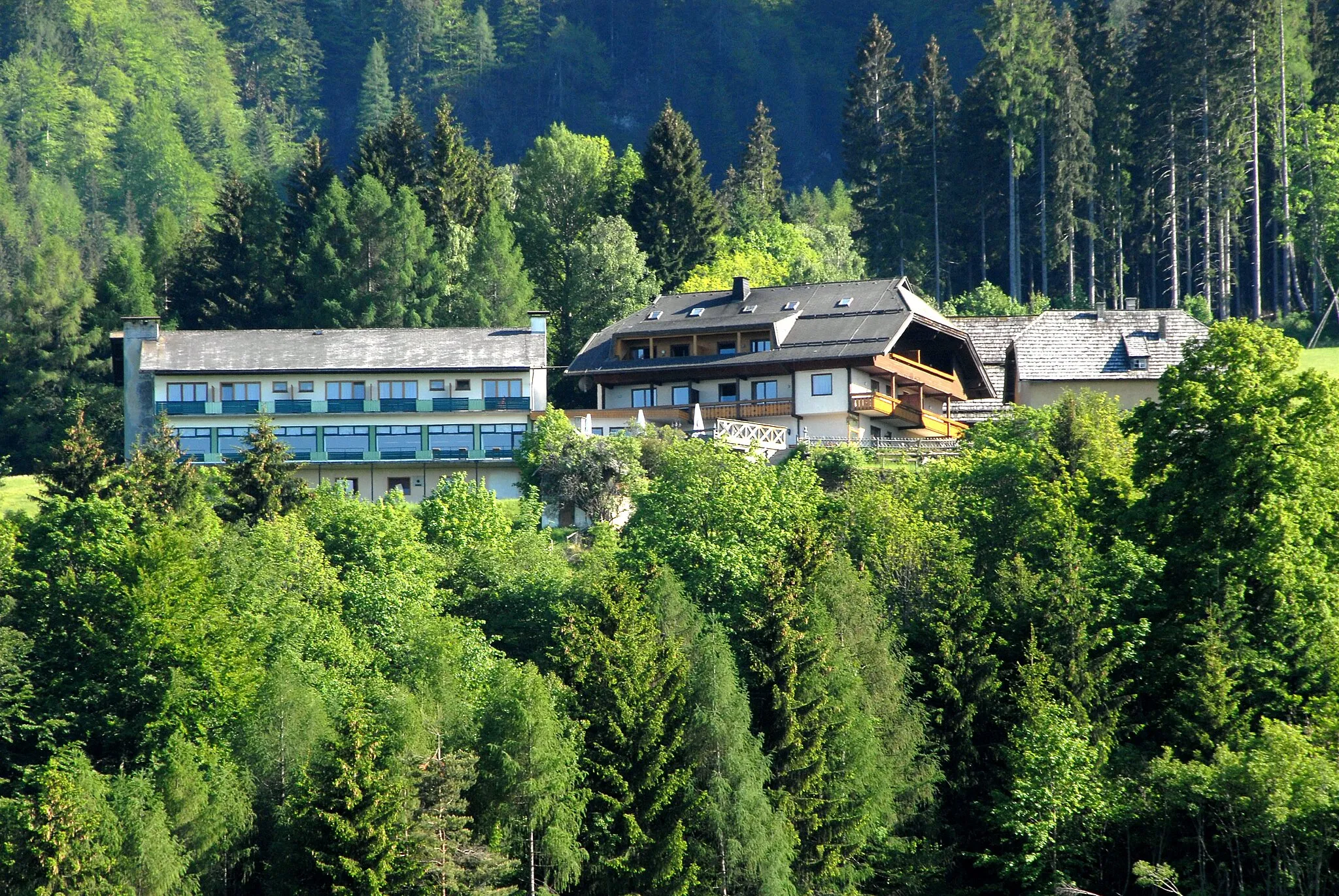 Photo showing: Baumgartnerhöhe in Altfinkenstein, market town Finkenstein am Faaker See, district Villach Land, Carinthia, Austria, EU