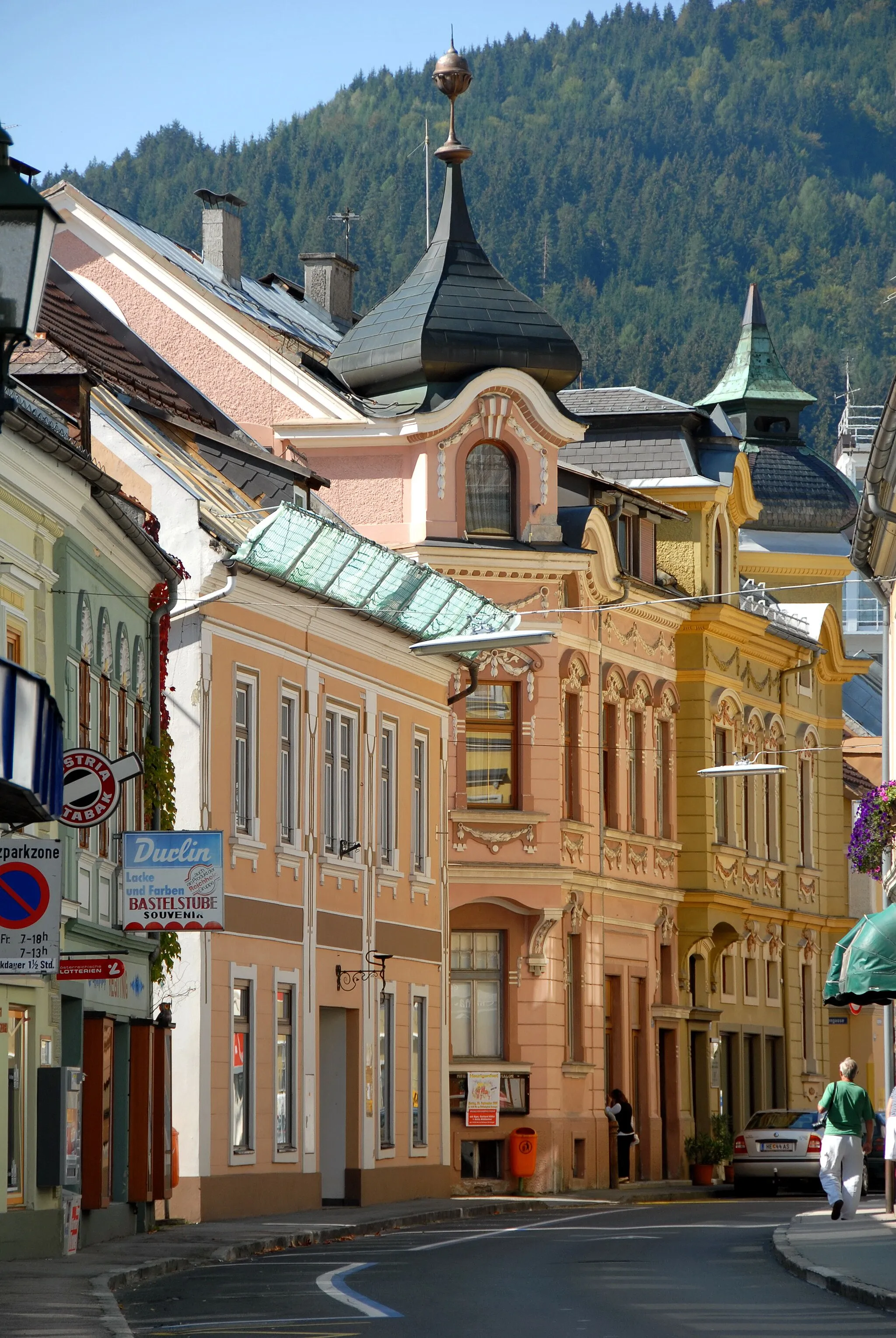 Photo showing: View of Hermagor, municipality Hermagor, district Hermagor, Carinthia, Austria, EU