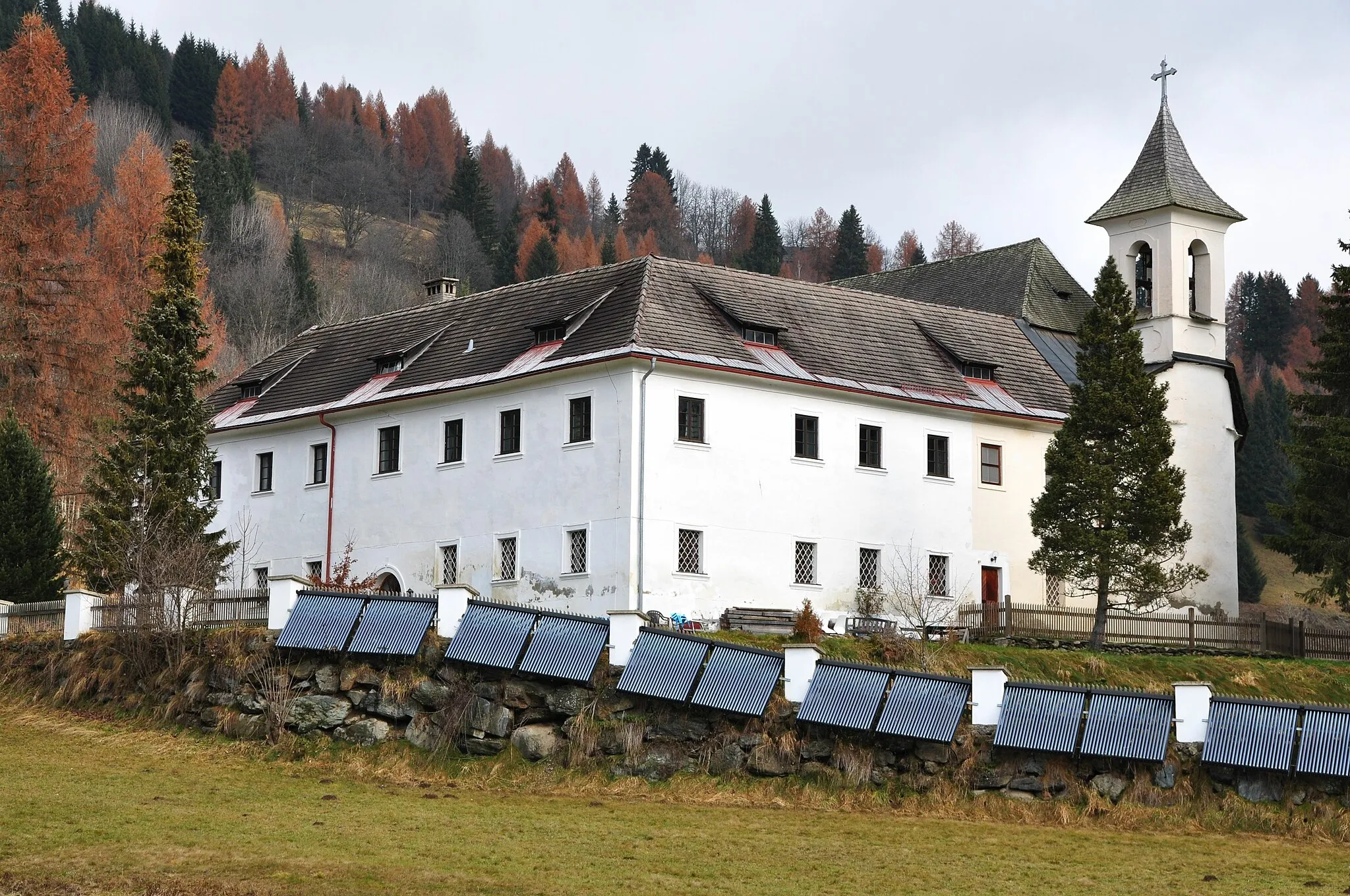 Photo showing: Former monastery, Carmelite hospice in Zedlitzdorf #34, municipality Gnesau, district Feldkirchen, Carinthia, Austria, EU
