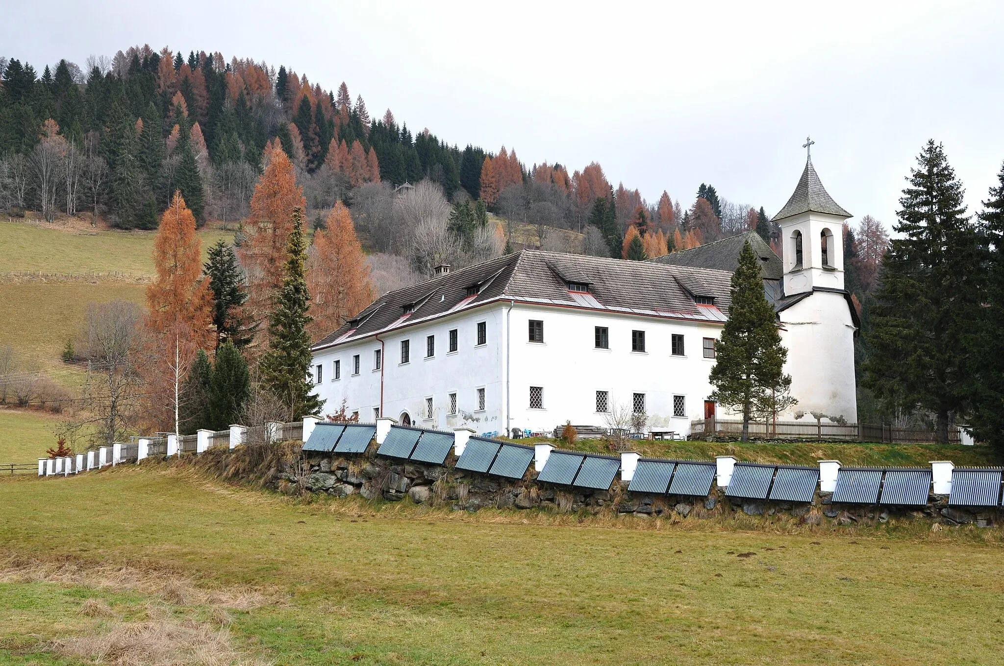 Photo showing: Former monastery, Carmelite hospice in Zedlitzdorf #34, municipality Gnesau, district Feldkirchen, Carinthia, Austria, EU