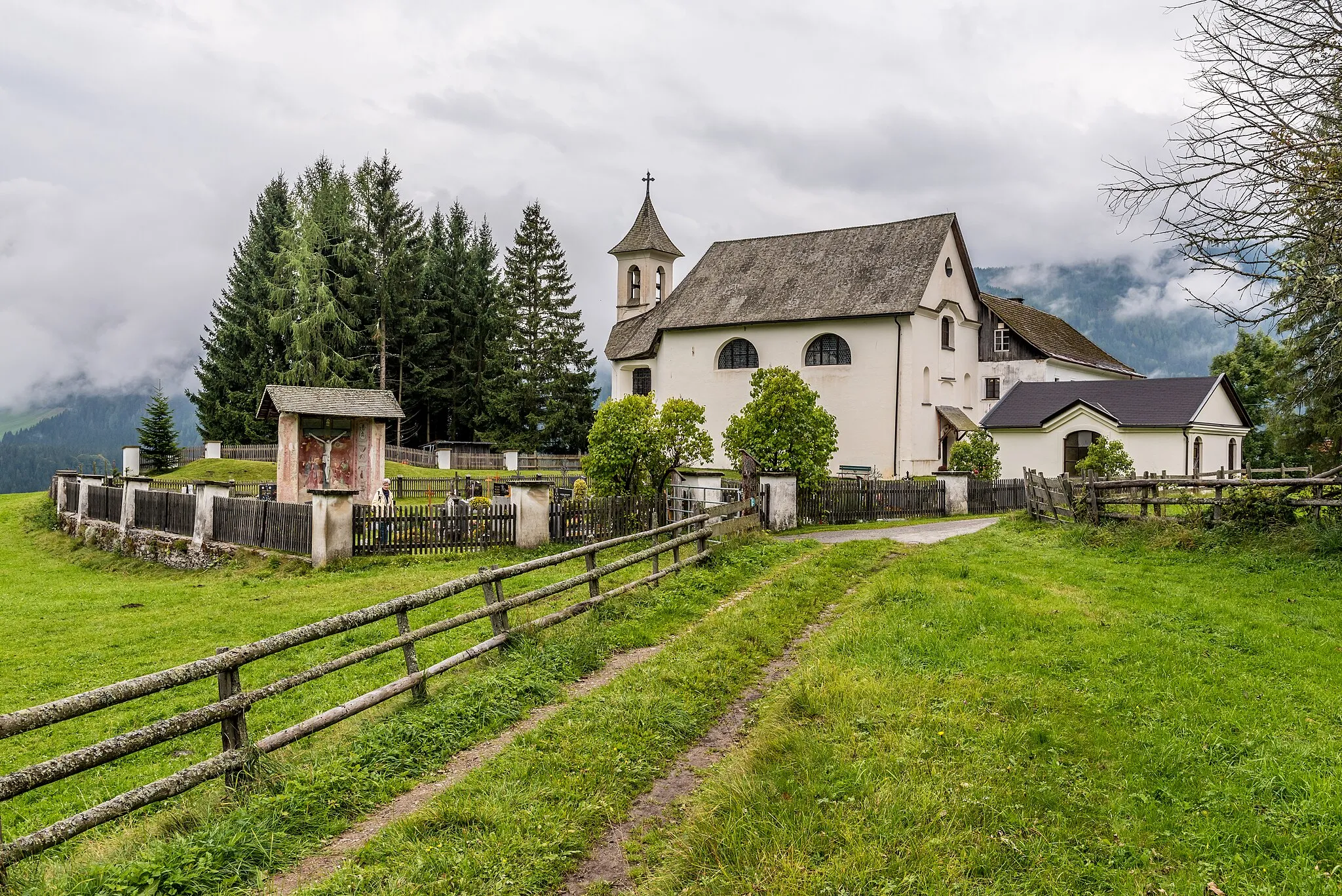Photo showing: Parish church Our Lady in Zedlitzdorf #34, municipality Gnesau, district Feldkirchen, Carinthia, Austria, EU