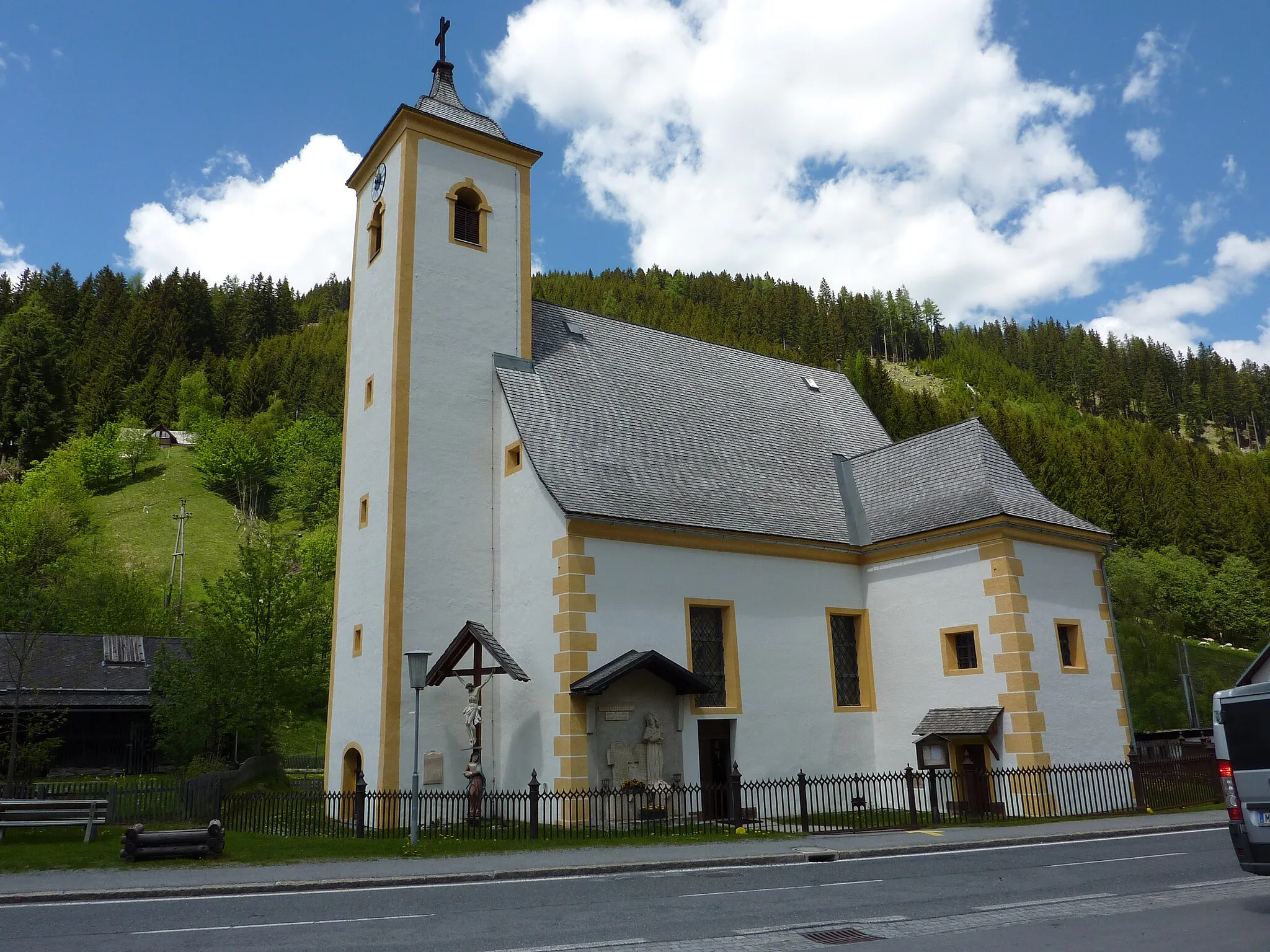 Photo showing: Church in Turrach (Predlitz-Turrach) in Styria