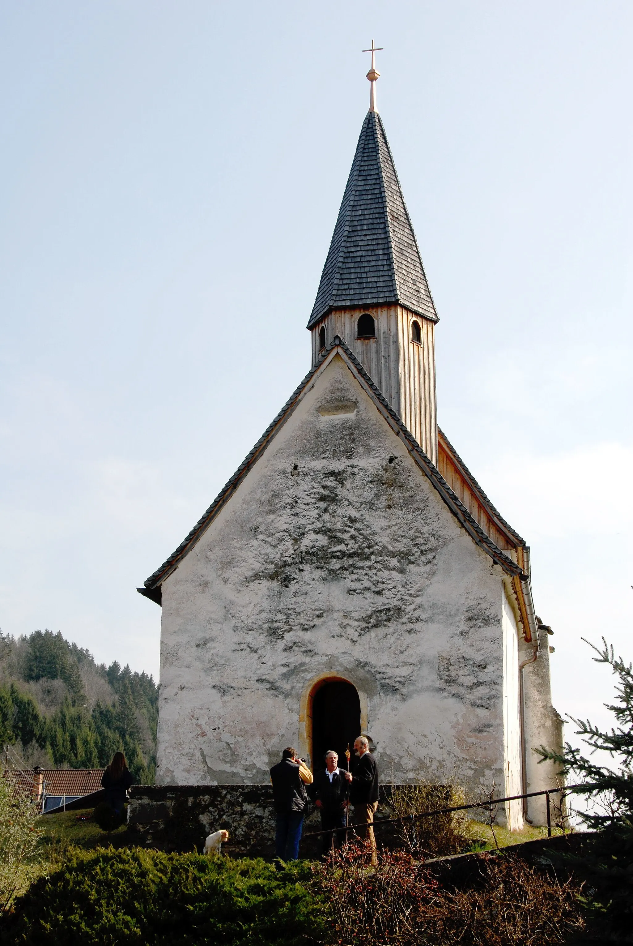 Photo showing: Subsidiary church Saint Leonard in Saint Leonhard, market town Liebenfels, district St. Veit an der Glan, Carinthia, Austria, EU