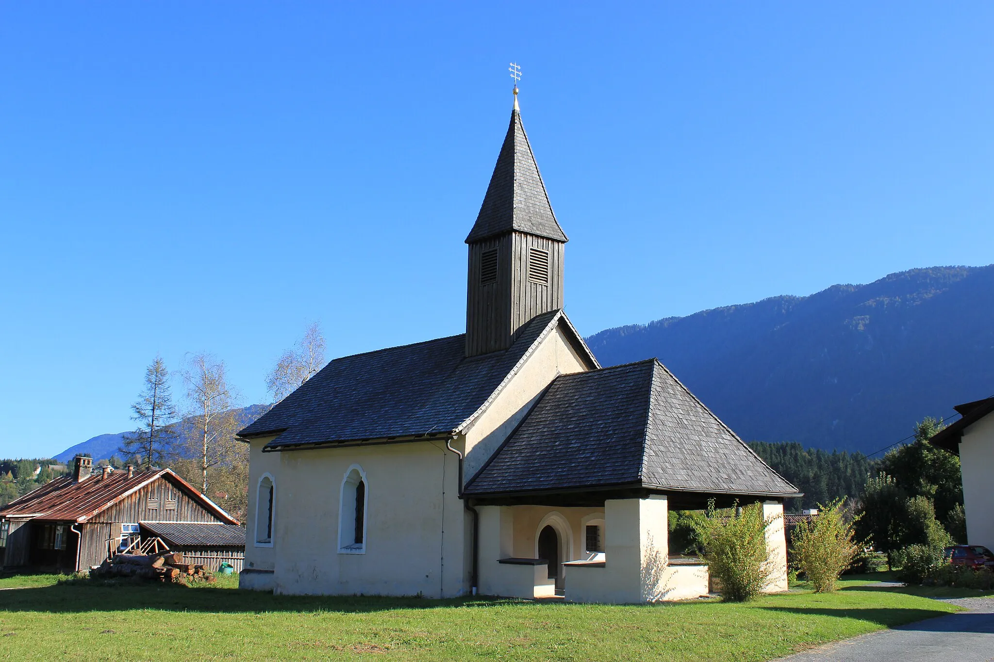 Photo showing: Church of Kühweg in the community of Hermagor