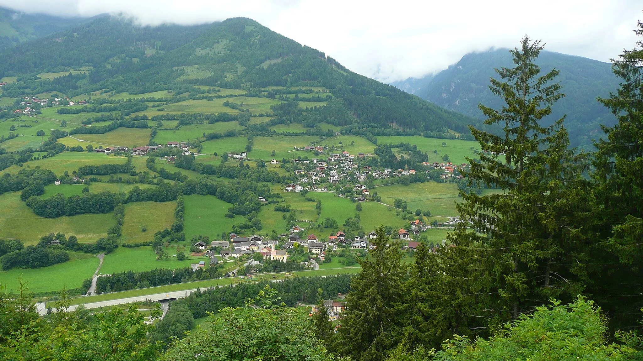 Photo showing: View on Trebesing (Austria)