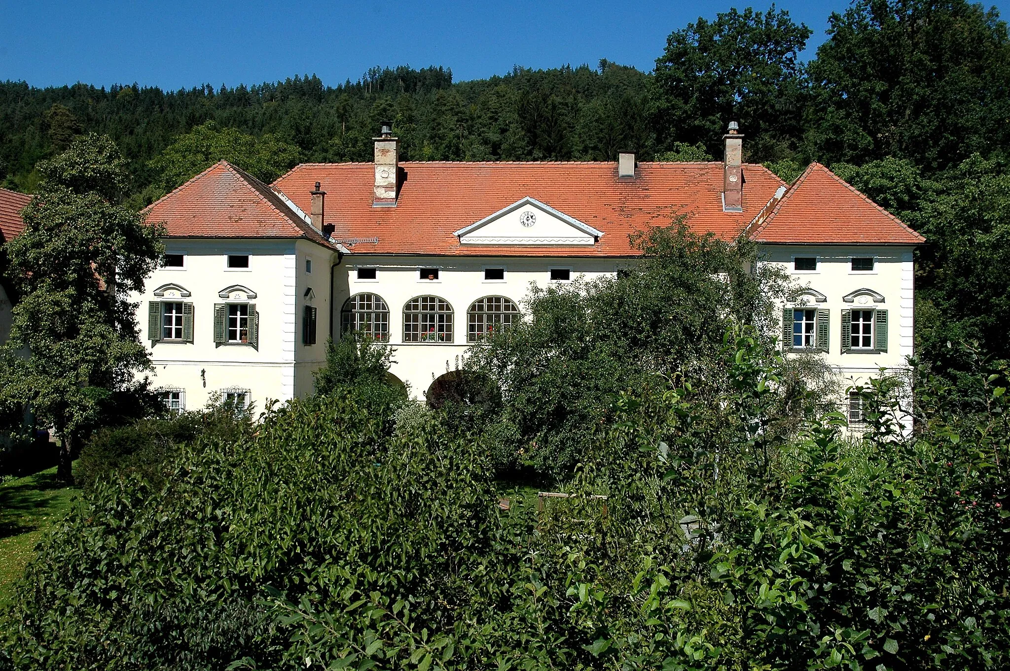 Photo showing: Castle Gundersdorf, municipality Magdalensberg, district Klagenfurt Land, Carinthia / Austria / EU