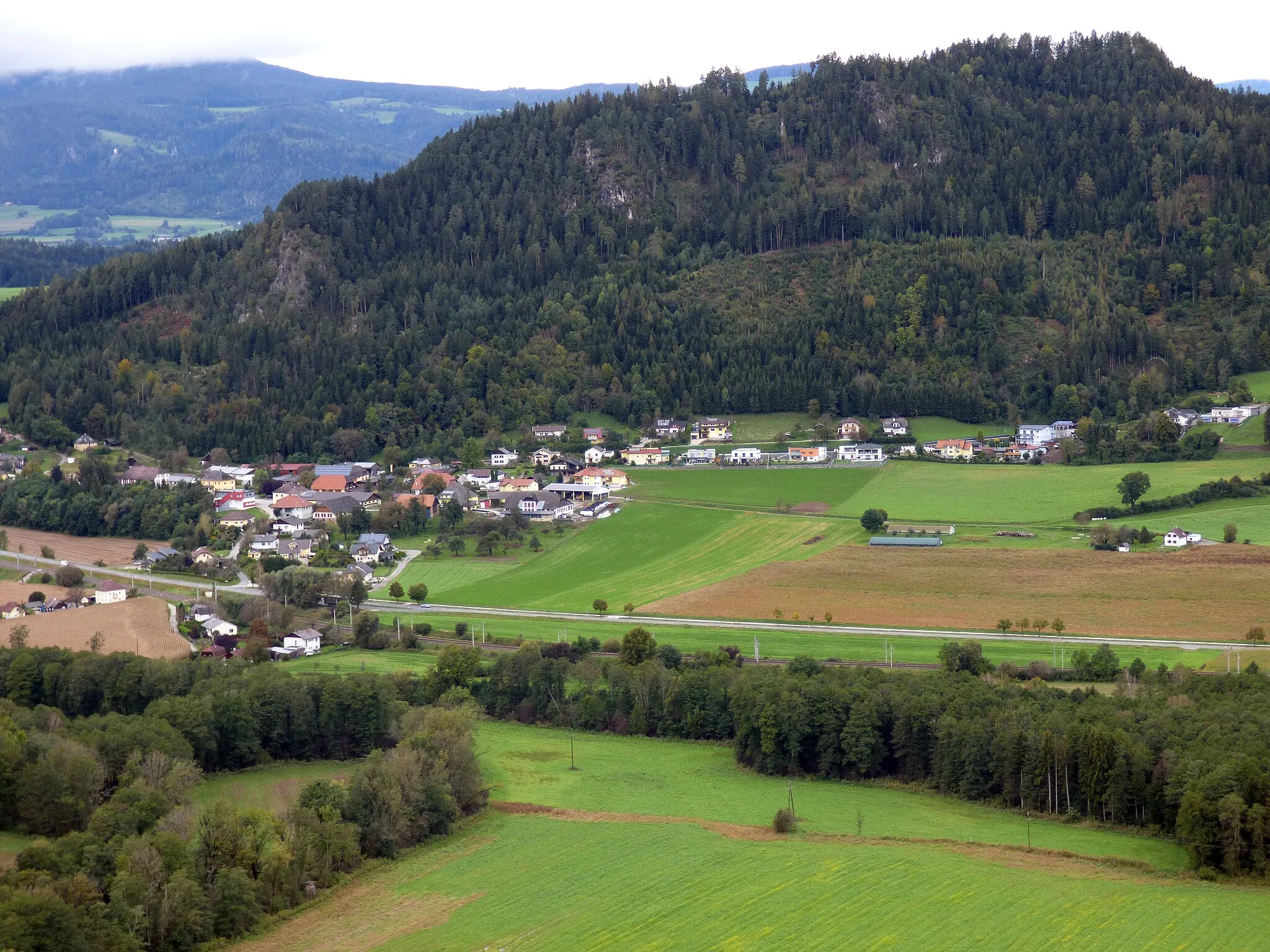 Photo showing: Thalsdorf, Gde. Sankt Georgen am Längsee