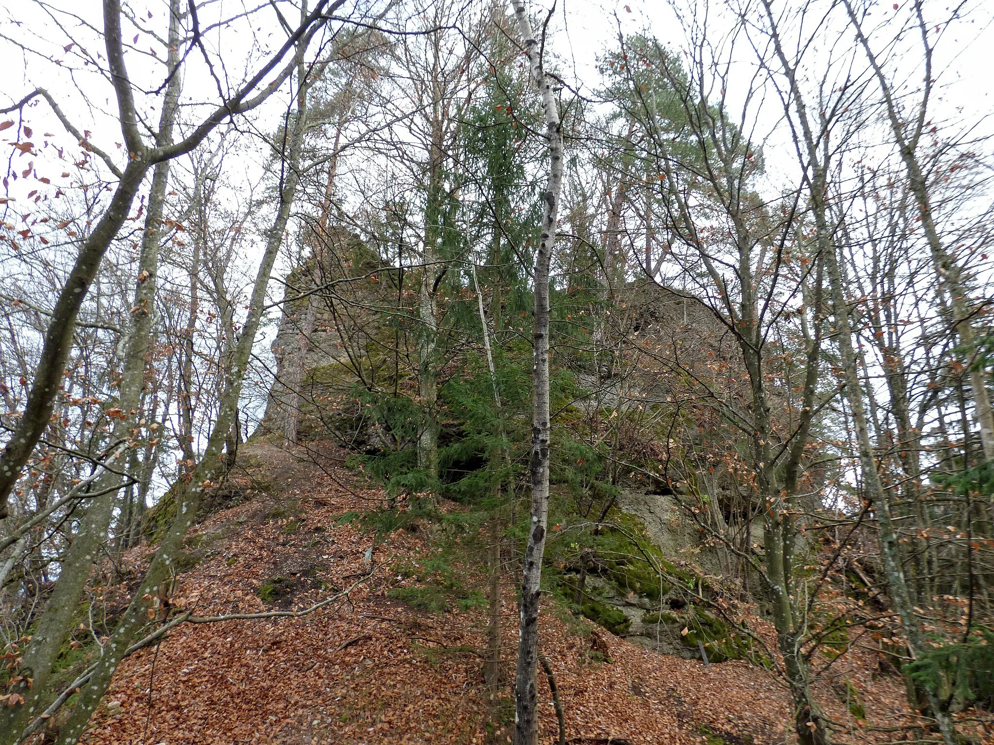 Photo showing: Burgruine Gurnitz, Ebenthal in Kärnten.

This media shows the protected monument with the number 6956 in Austria. (Commons, de, Wikidata)