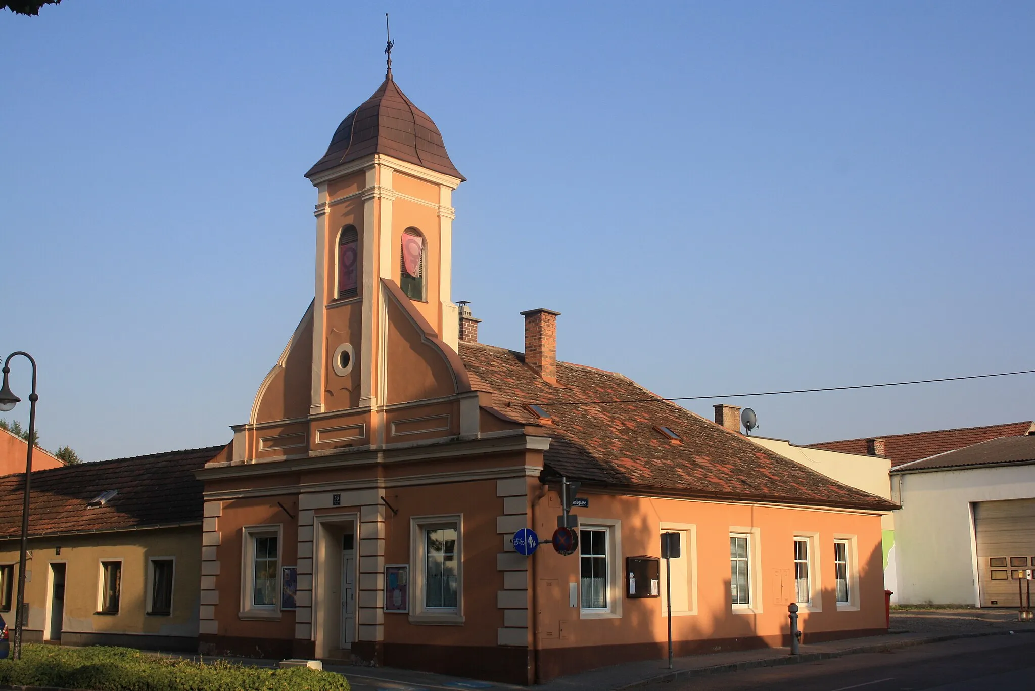 Photo showing: Wohnhaus, ehem. Florianikapelle in Stockerau