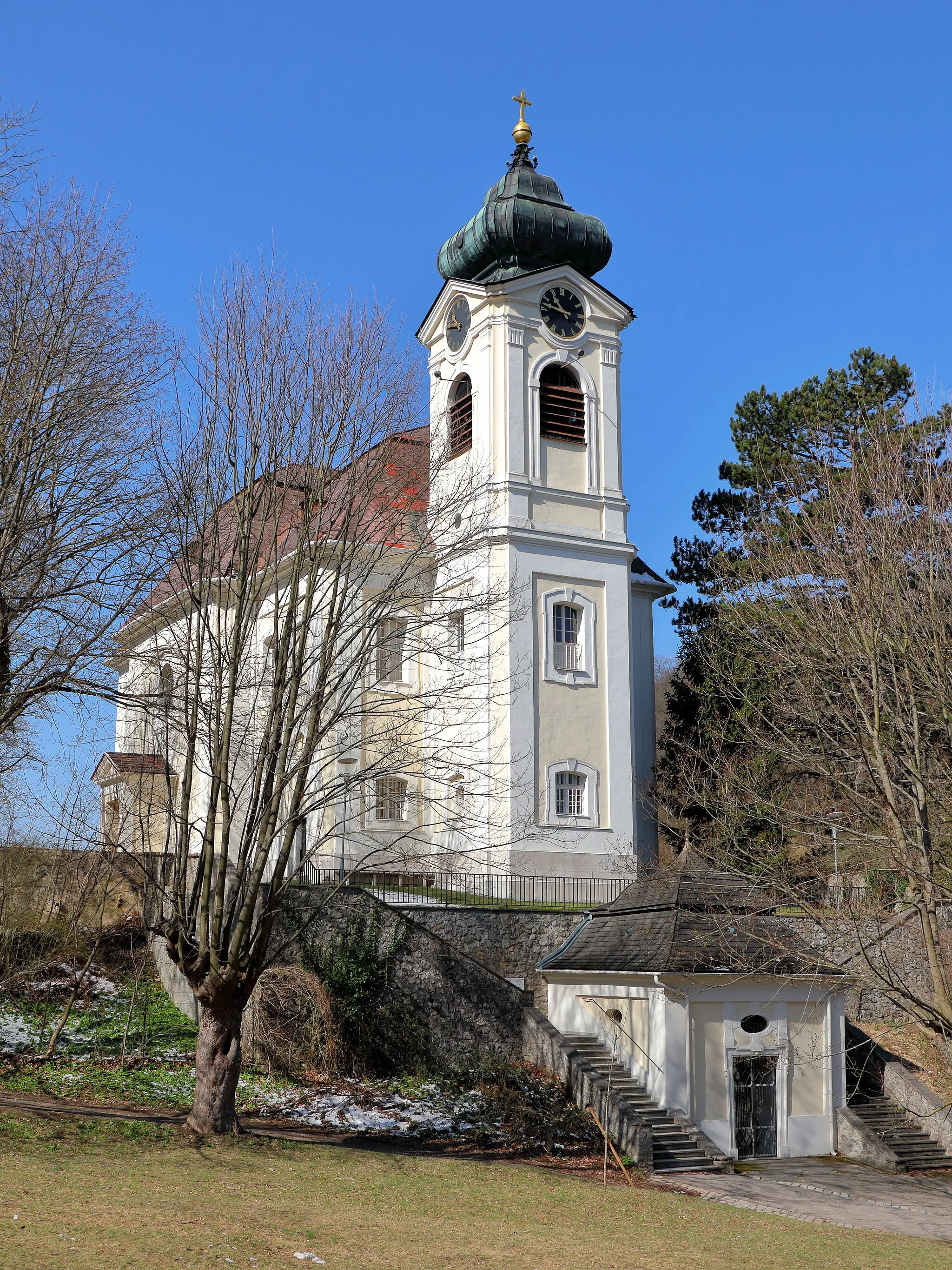 Photo showing: Parish church of Kaltenleutgeben, Lower Austria.