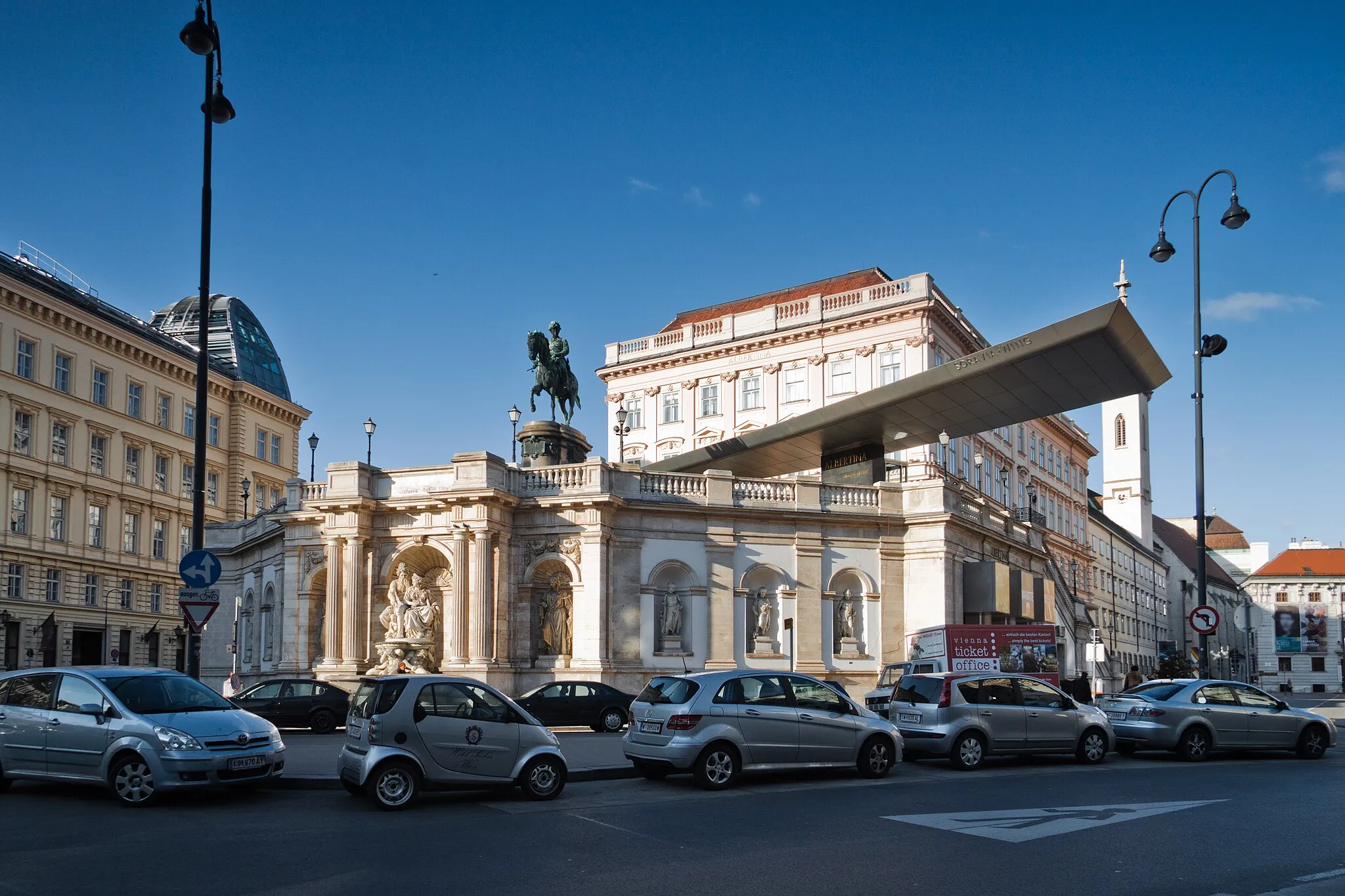 Photo showing: Albertina, Vienna