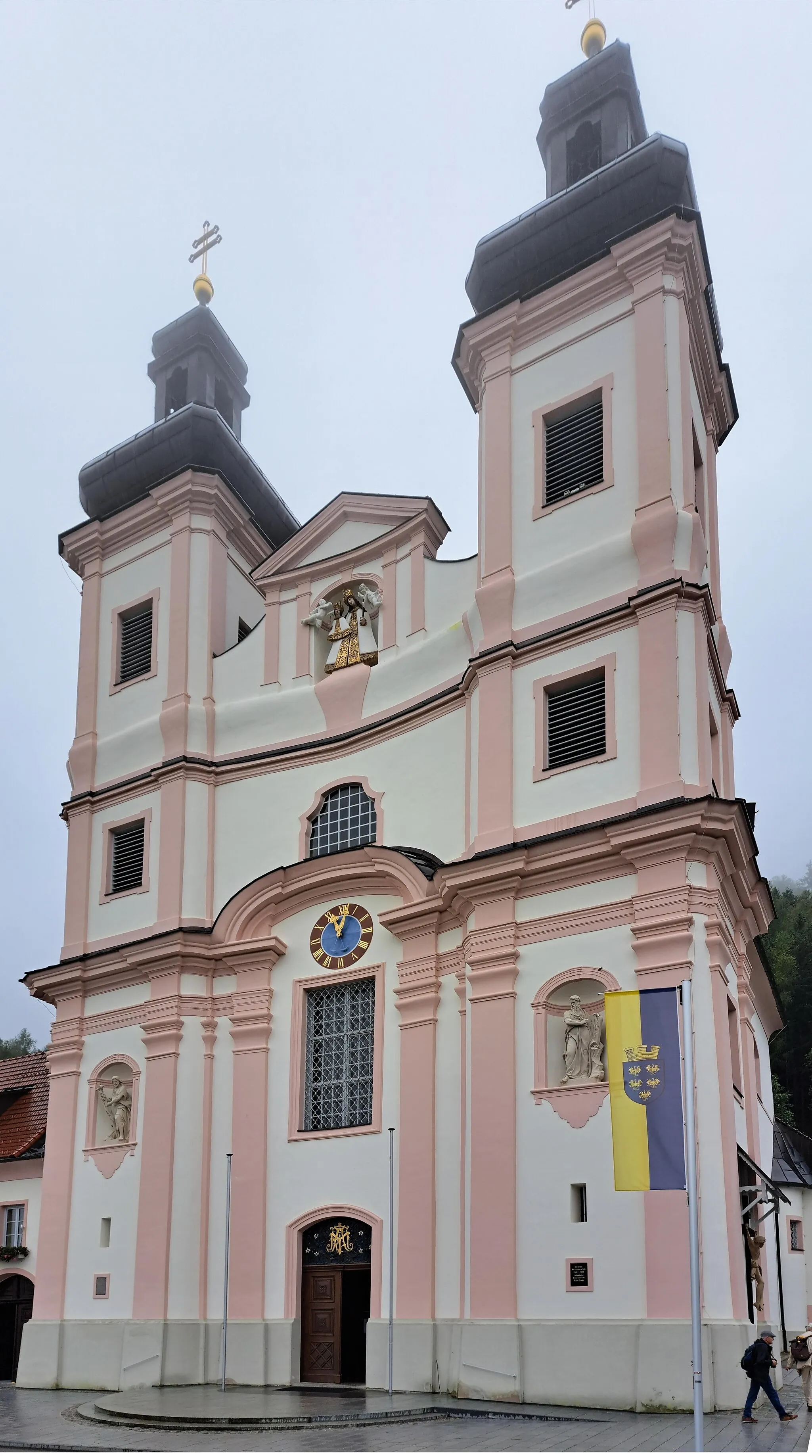 Photo showing: Wallfahrtskirche Maria Schutz in der Gemeinde Schottwien, Niederösterreich